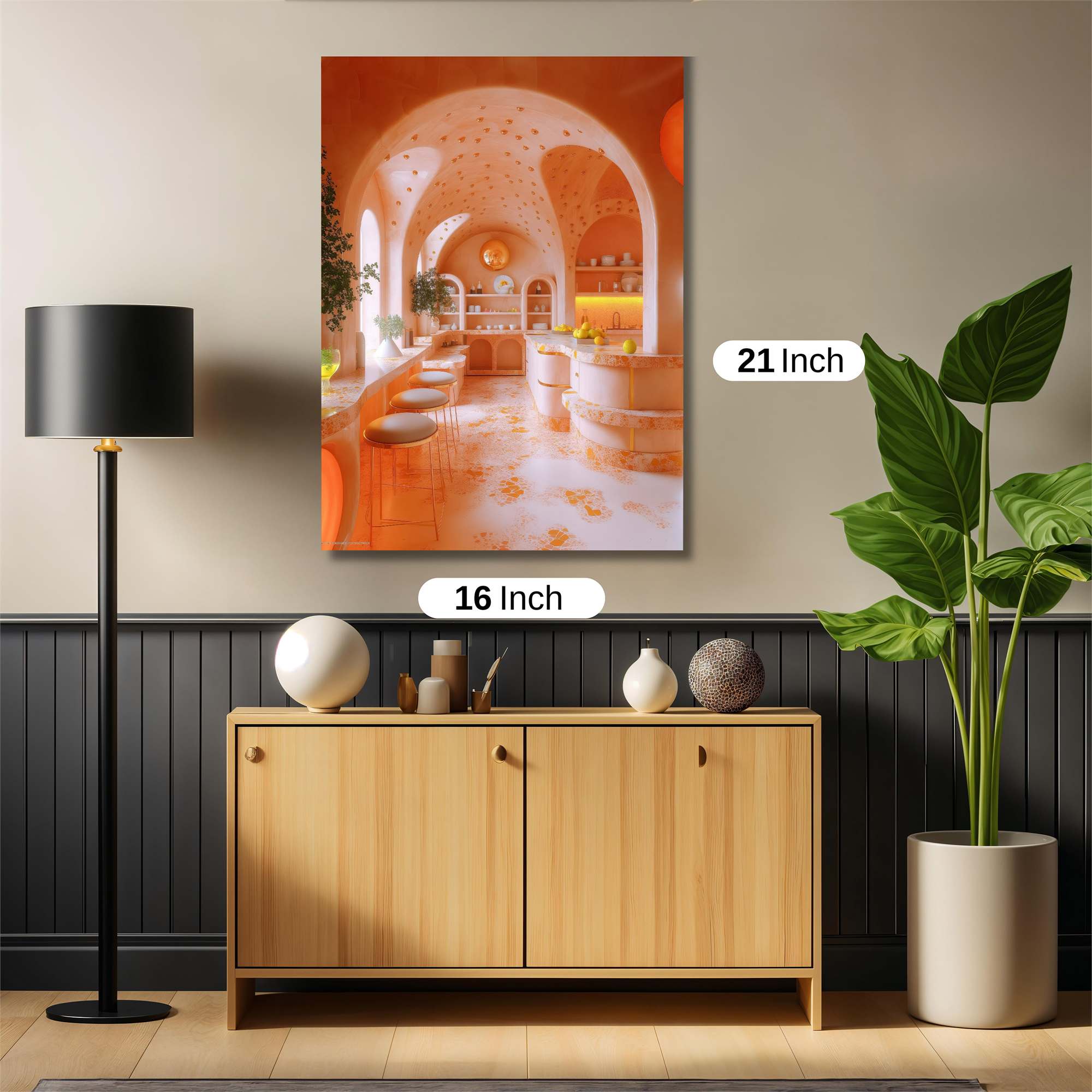 Sunset Serenity Safe Wall Magnetic / M