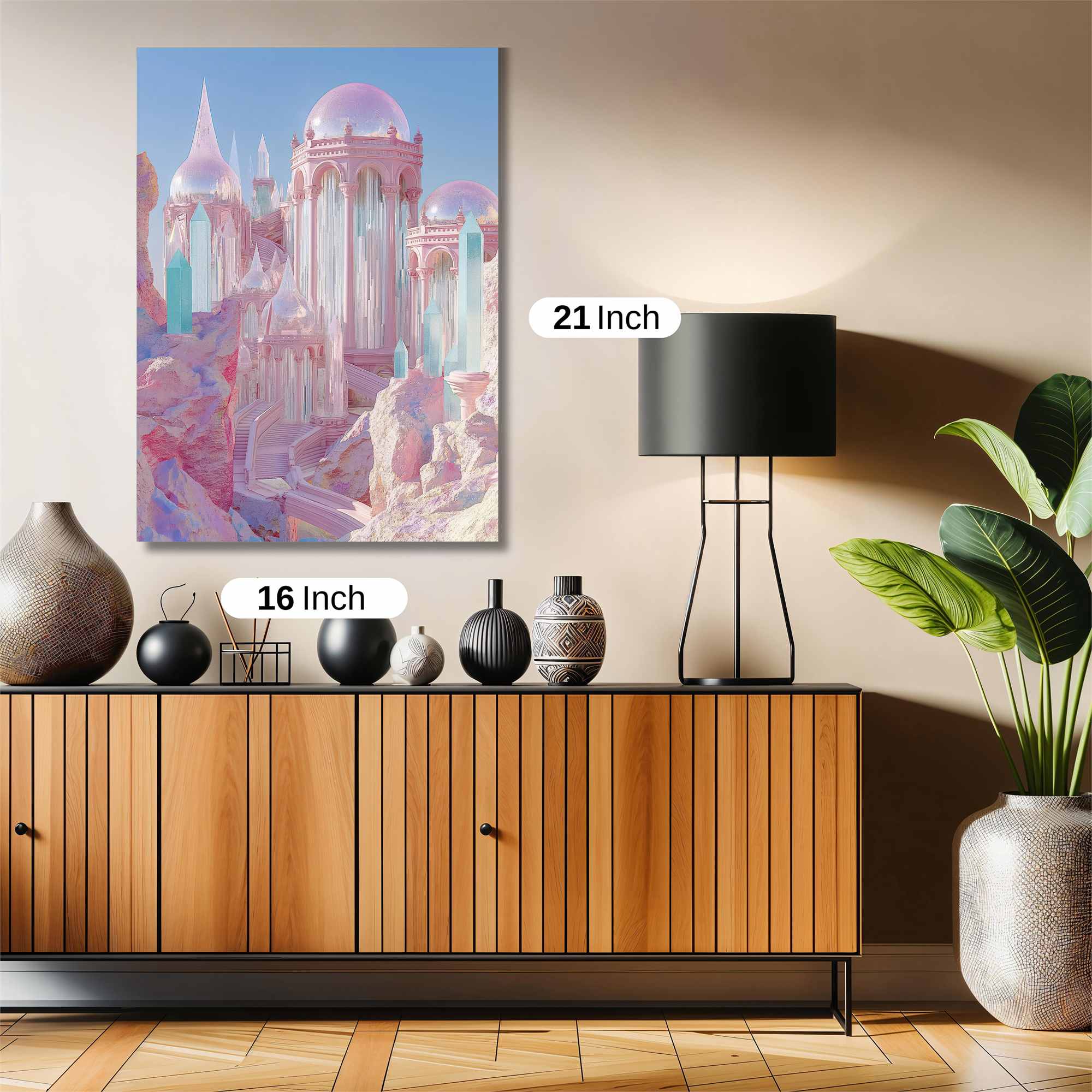Crystal Serenity Safe Wall Magnetic / M