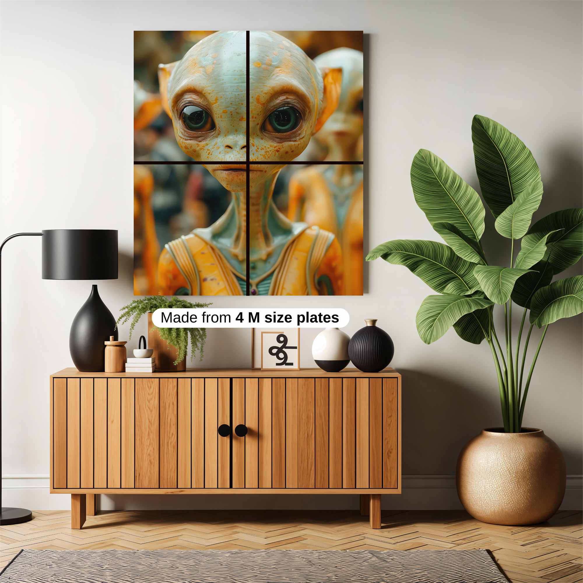 Alien Melancholy Safe Wall Magnetic / M