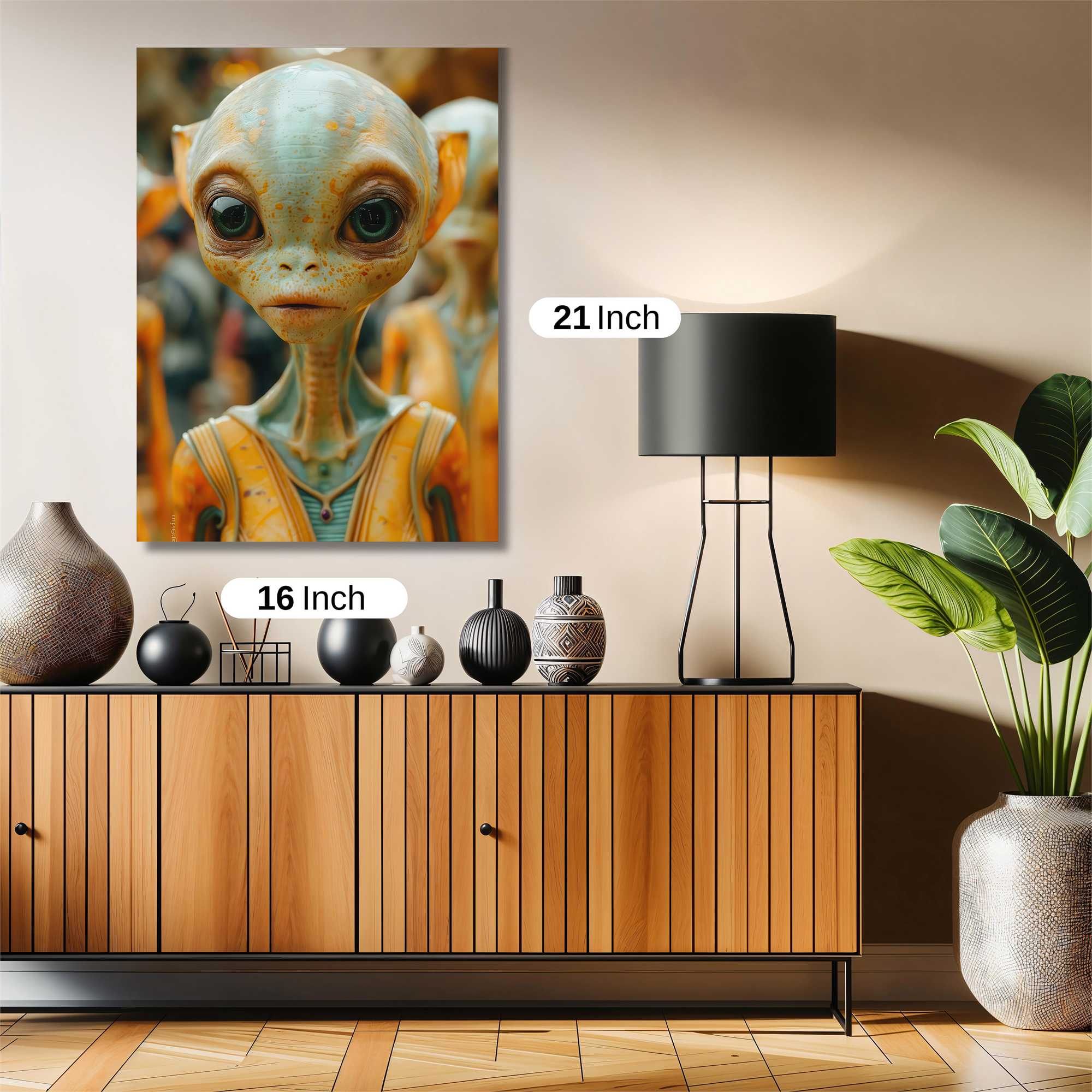 Alien Melancholy Safe Wall Magnetic / M