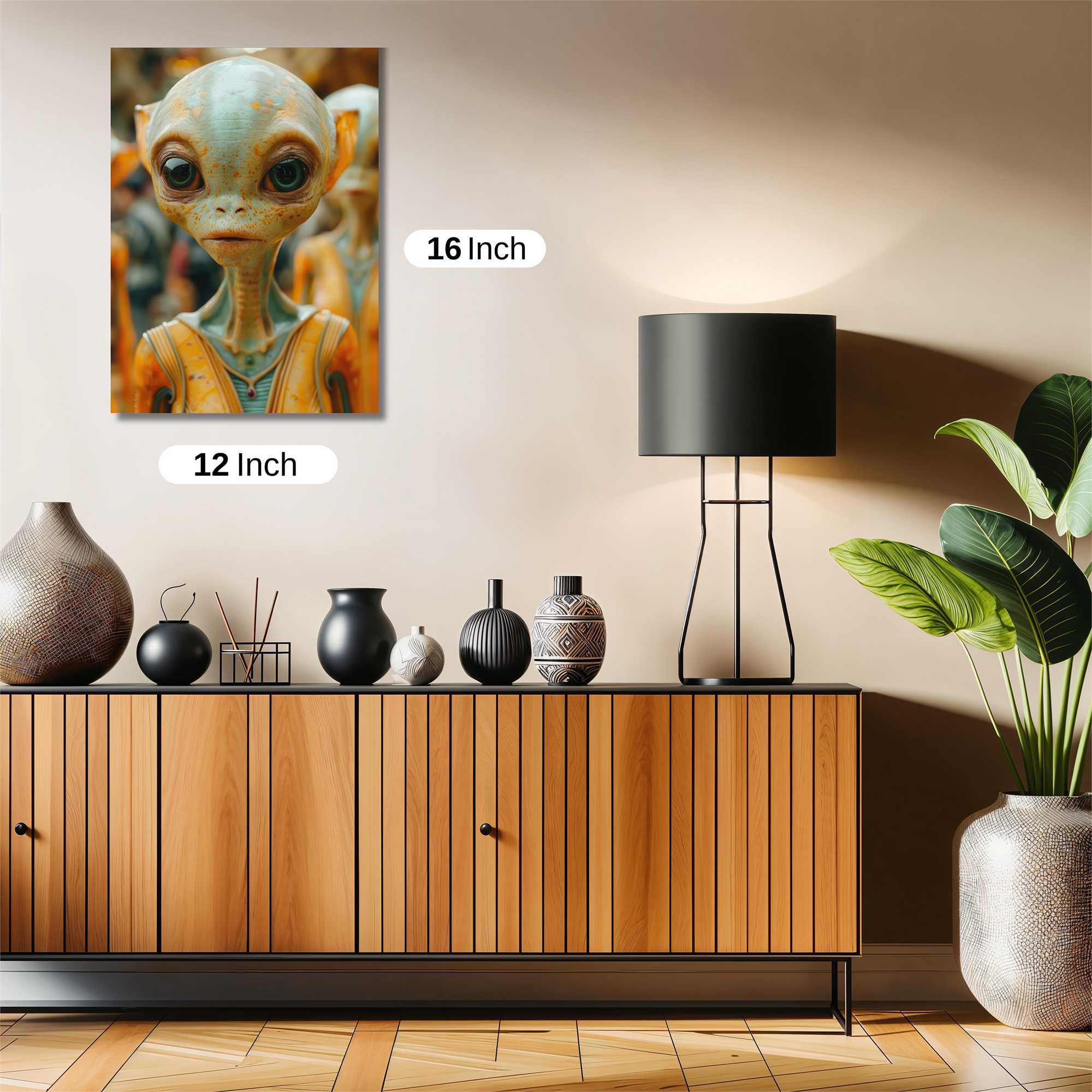 Alien Melancholy Safe Wall Magnetic / M