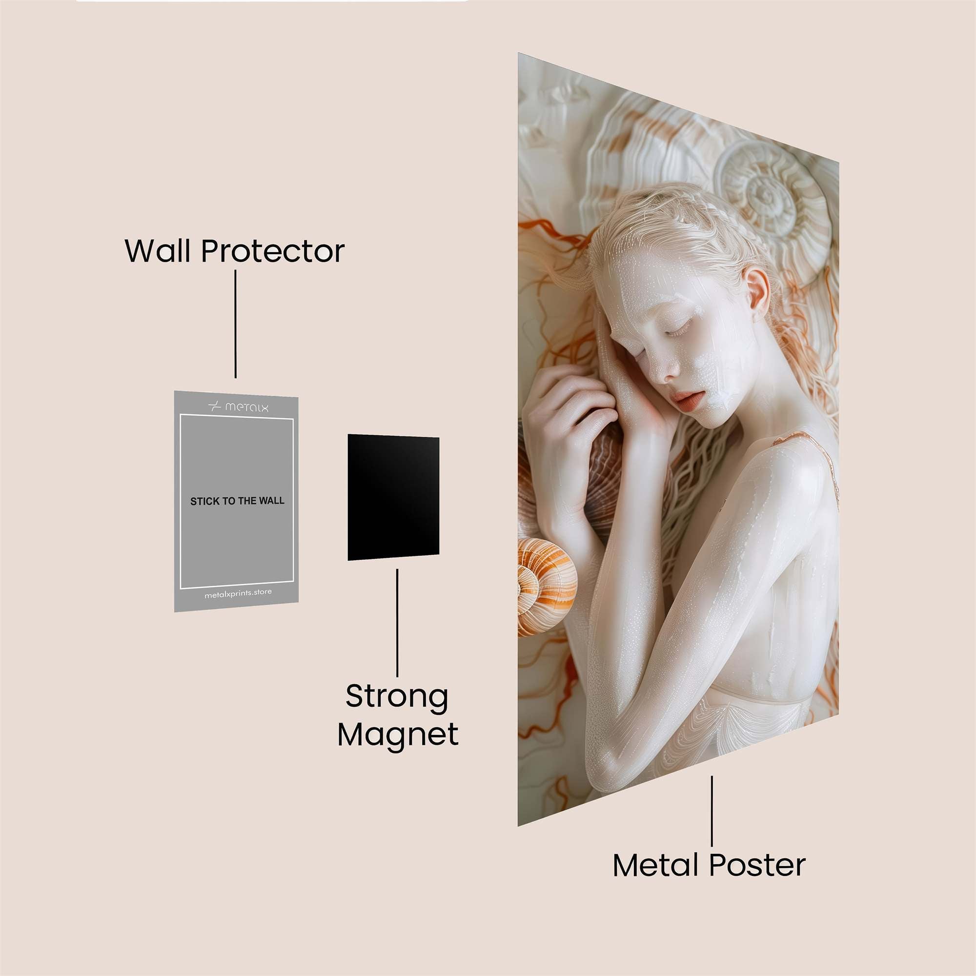 Nautilus Dream Safe Wall Magnetic / M