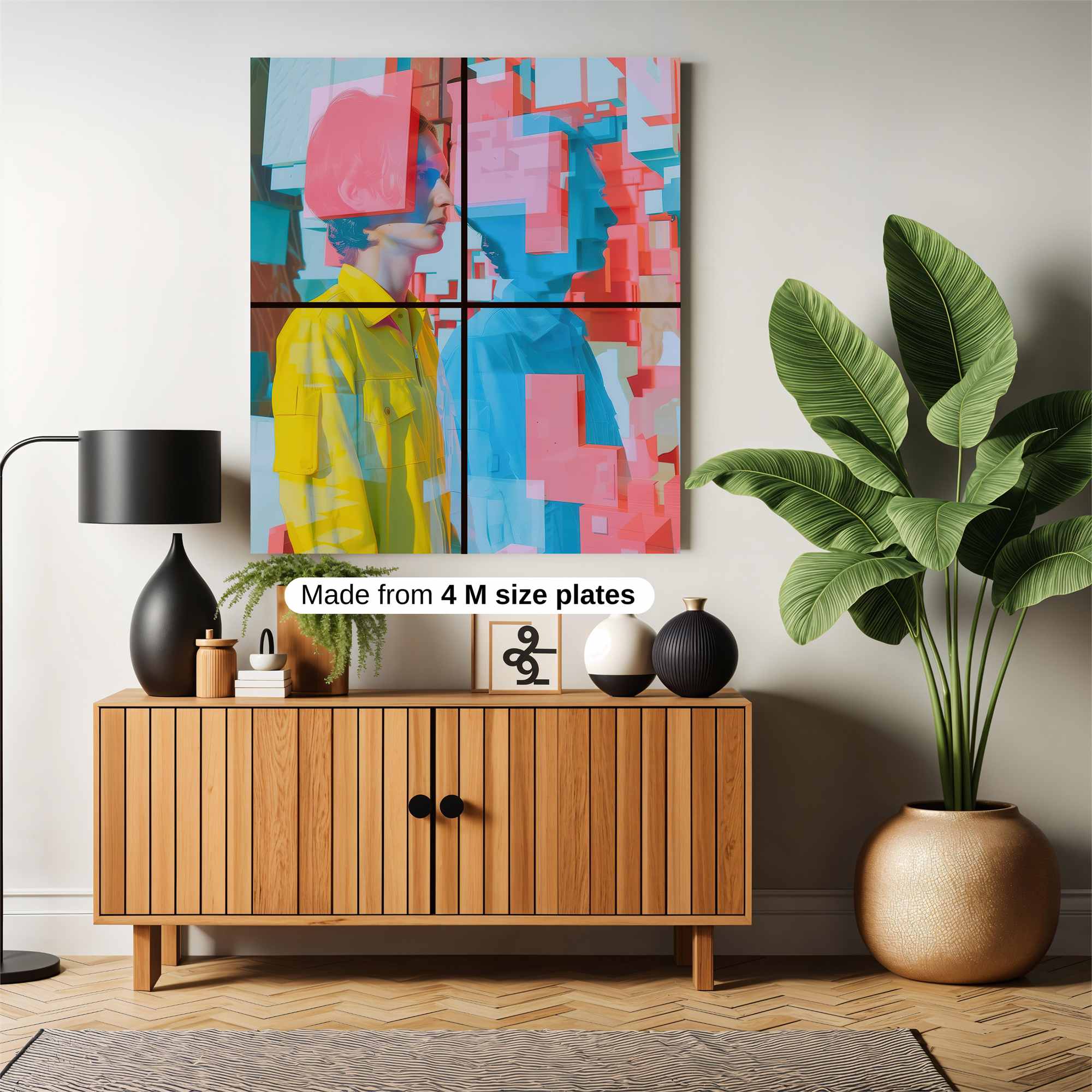 Pixelated Wonder Safe Wall Magnetic / M