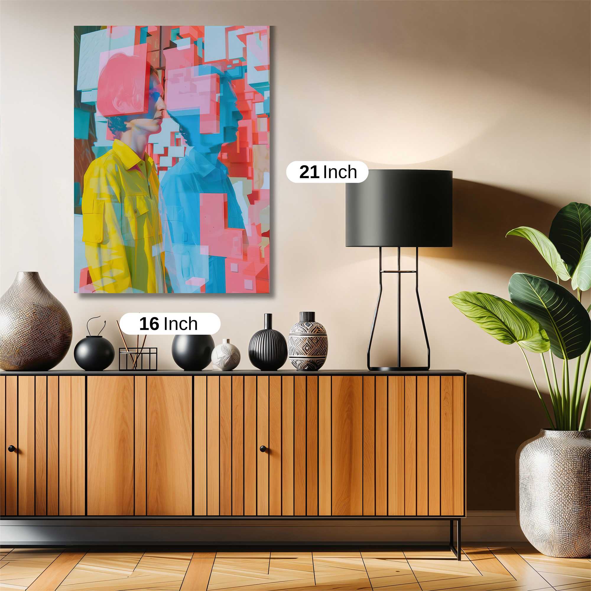 Pixelated Wonder Safe Wall Magnetic / M