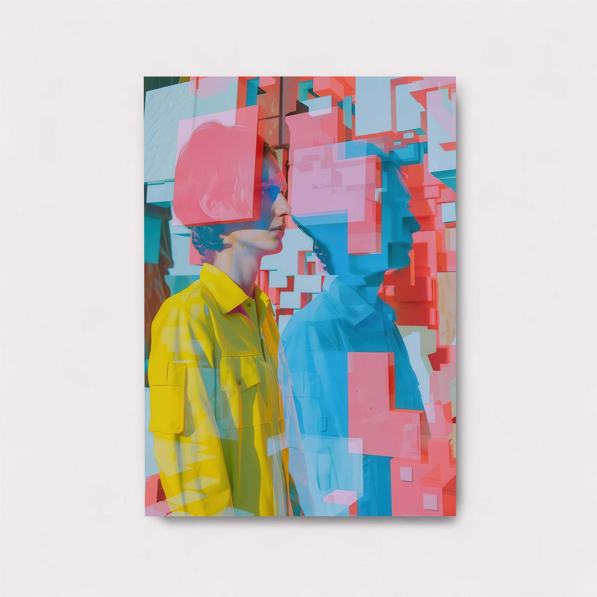 Pixelated Wonder Safe Wall Magnetic / M