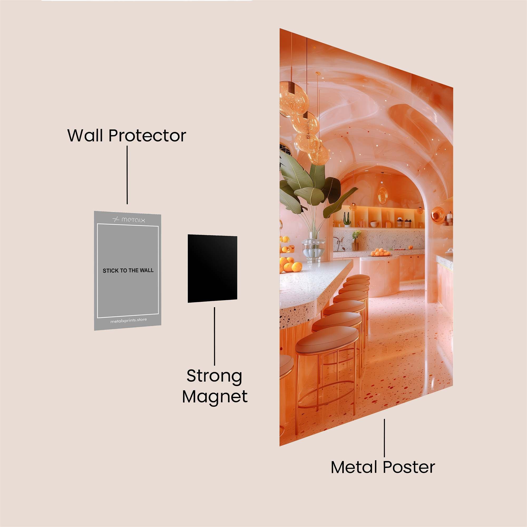 Citrus Bliss Safe Wall Magnetic / M