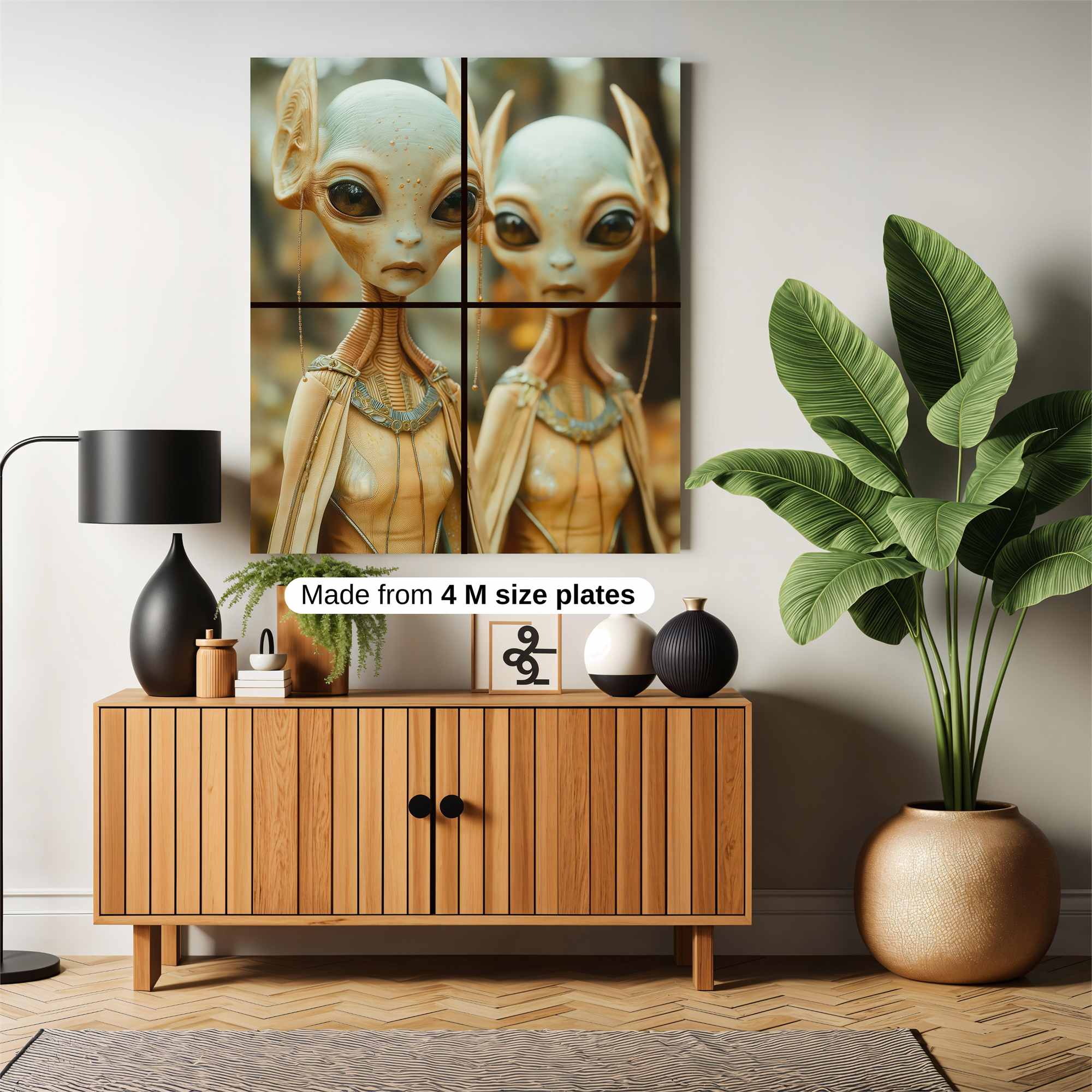 Alien Serenity Safe Wall Magnetic / M