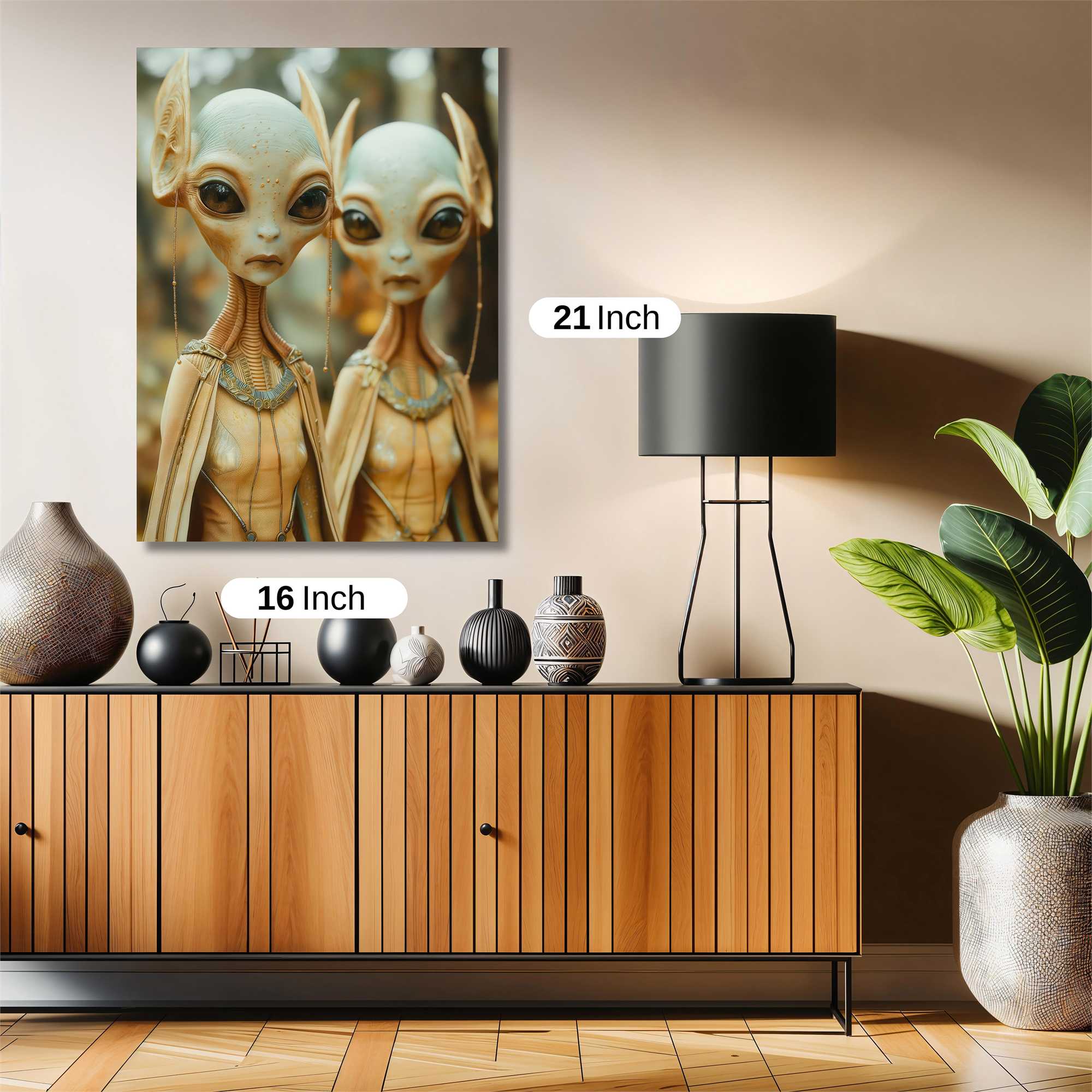 Alien Serenity Safe Wall Magnetic / M