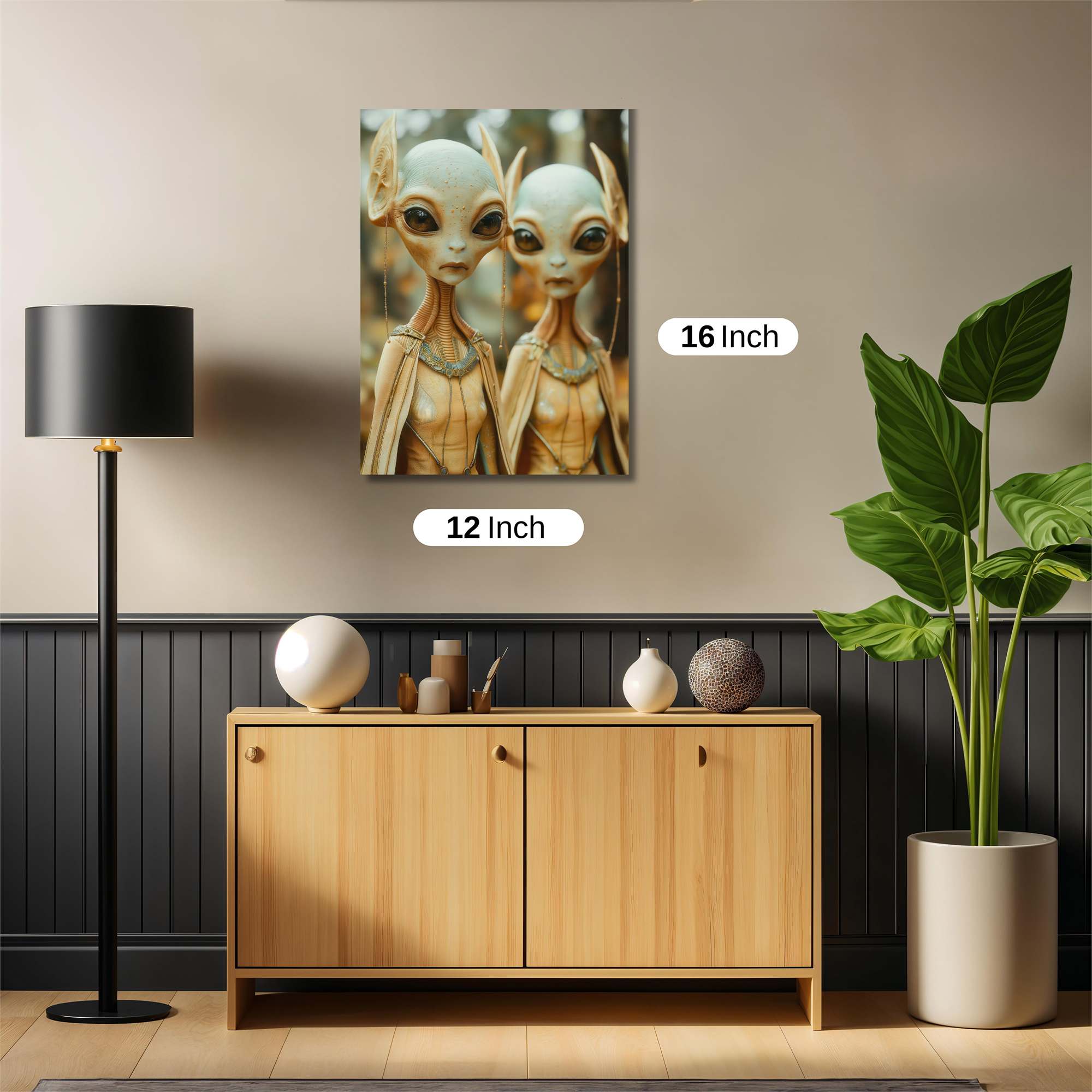Alien Serenity Safe Wall Magnetic / M