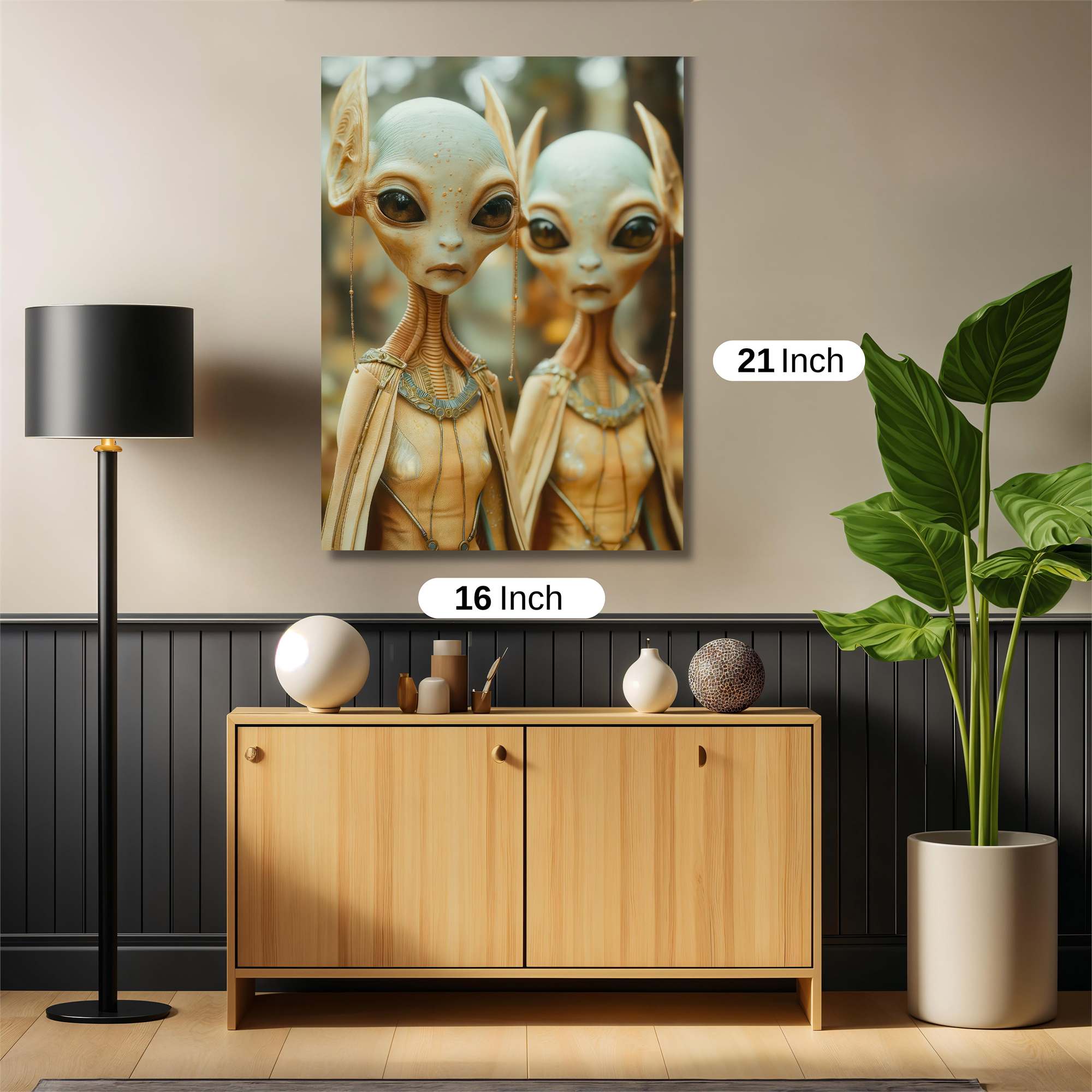 Alien Serenity Safe Wall Magnetic / M
