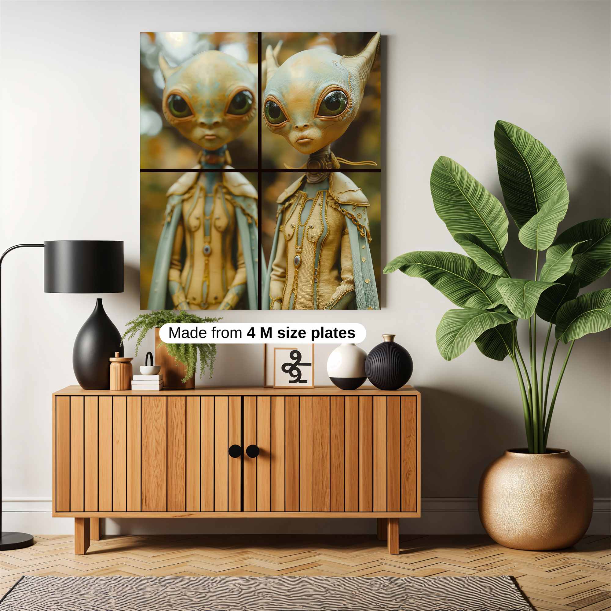 Alien Serenity Safe Wall Magnetic / M