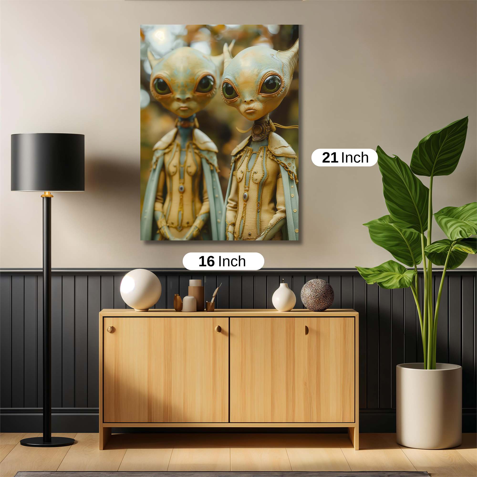 Alien Serenity Safe Wall Magnetic / M