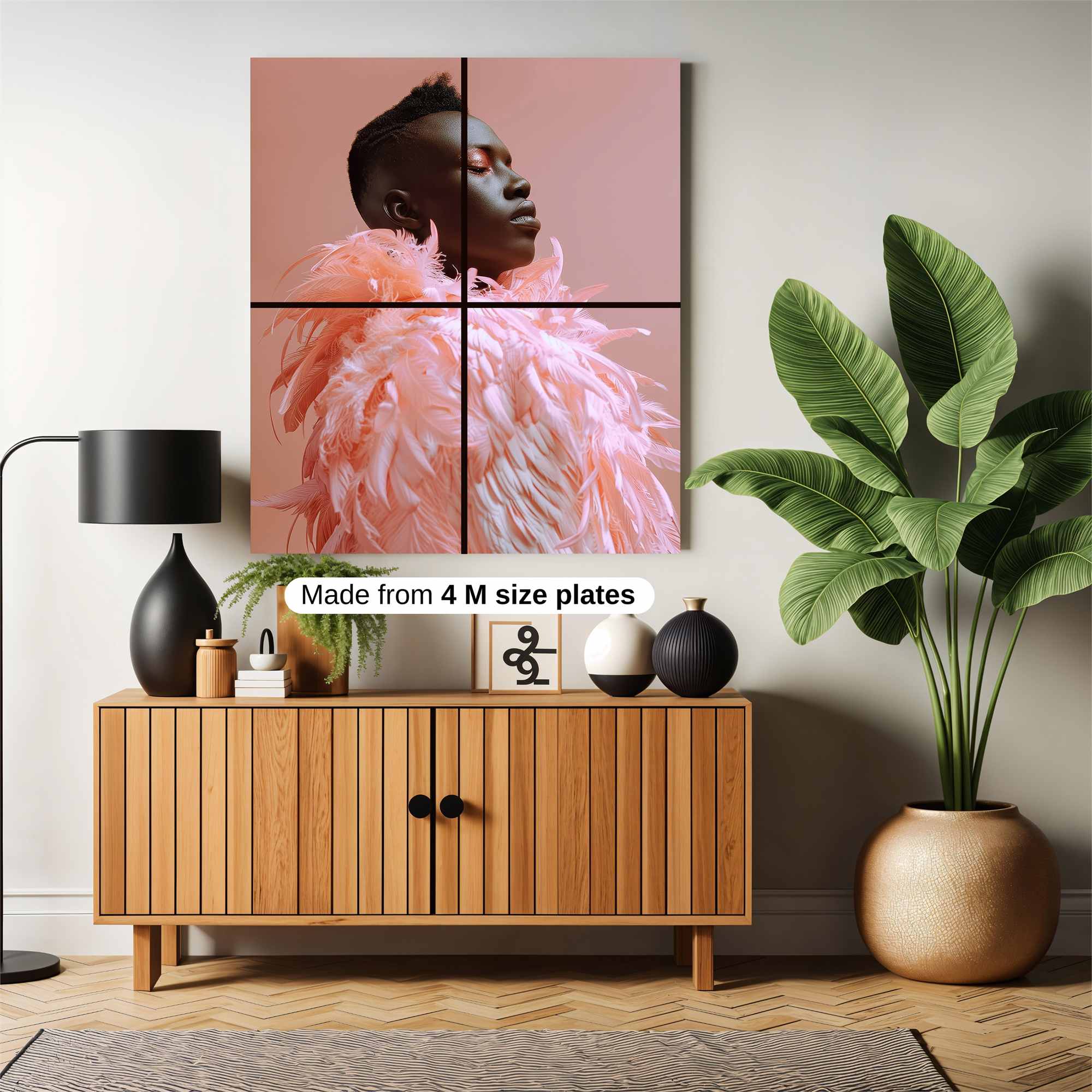 Feather Dream Safe Wall Magnetic / M