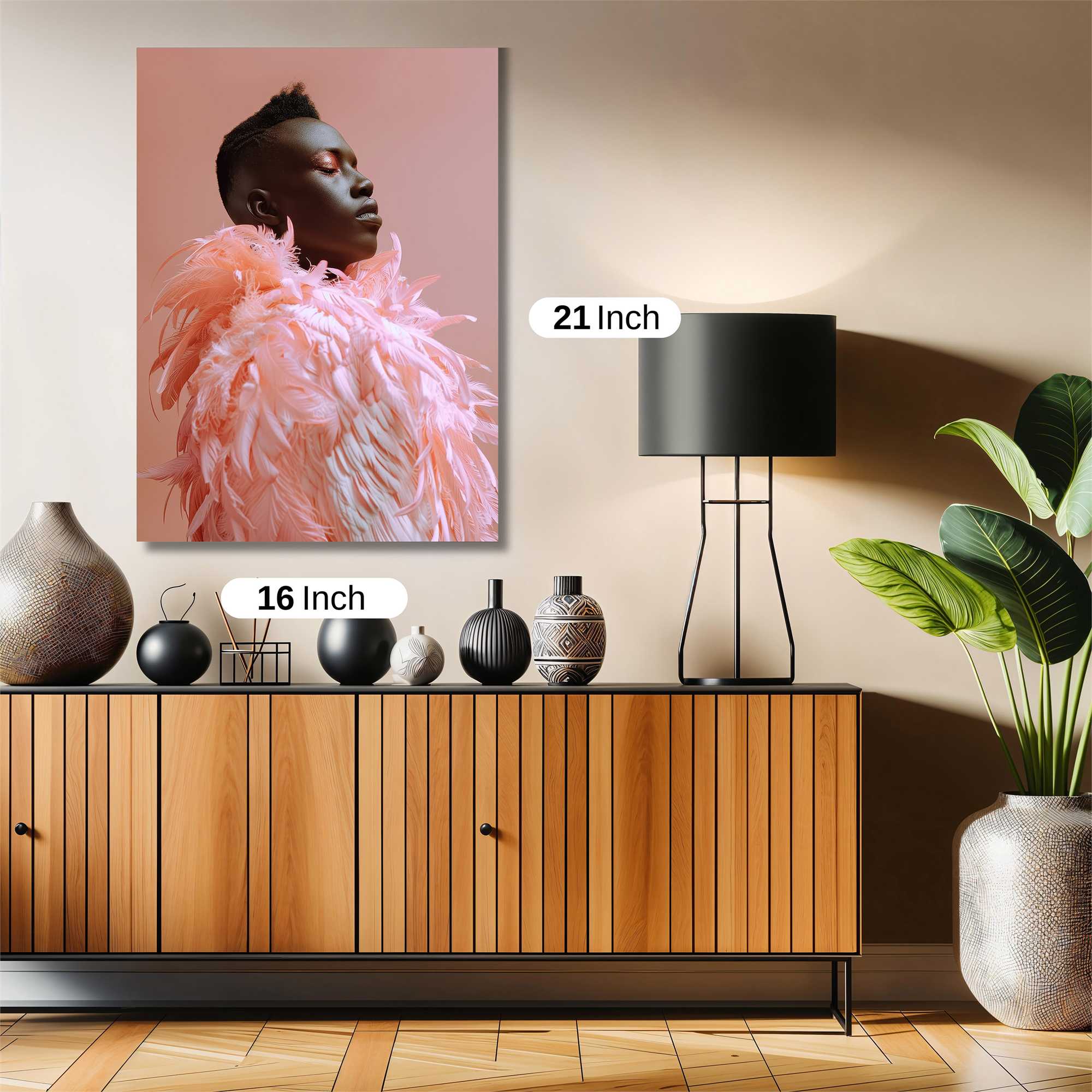 Feather Dream Safe Wall Magnetic / M