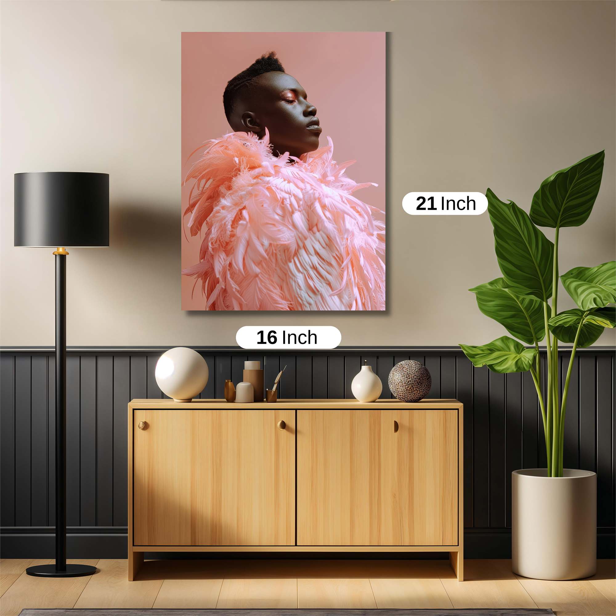 Feather Dream Safe Wall Magnetic / M