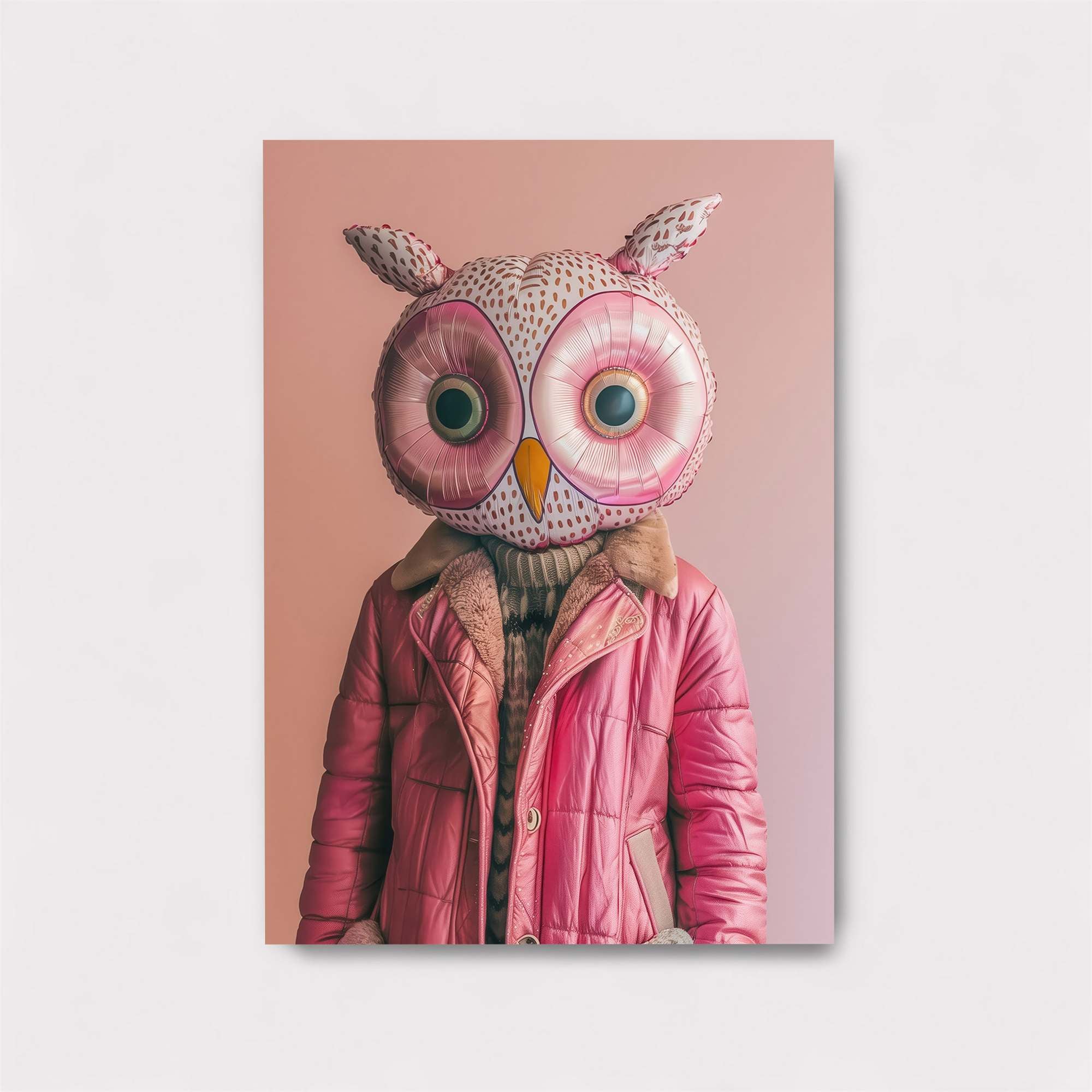 Owl Whimsy Safe Wall Magnetic / M