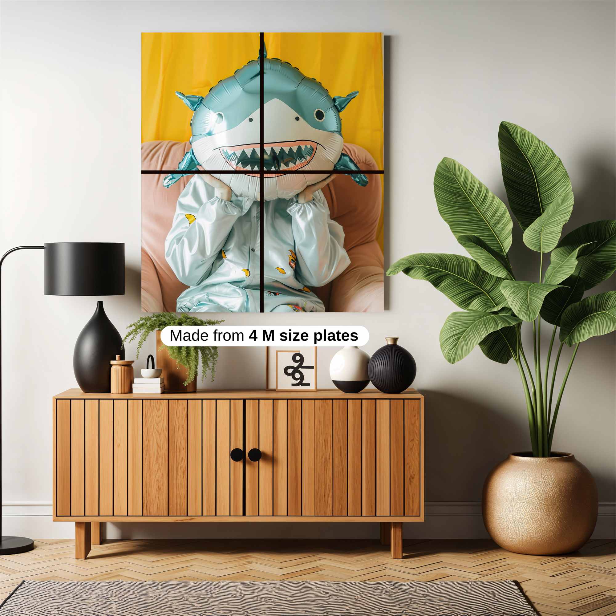 Sharkish Glee Safe Wall Magnetic / M