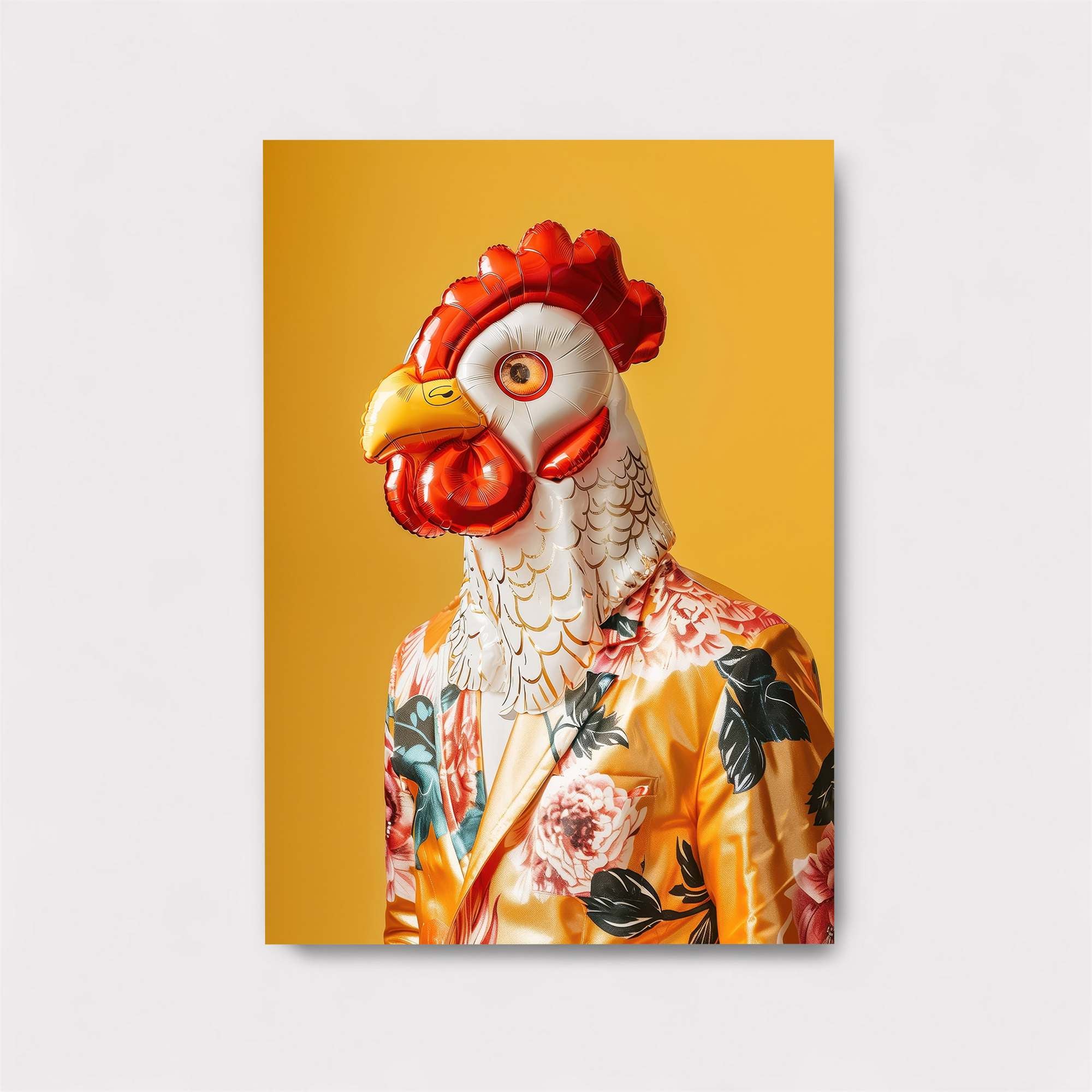 Rooster Revelry Safe Wall Magnetic / M