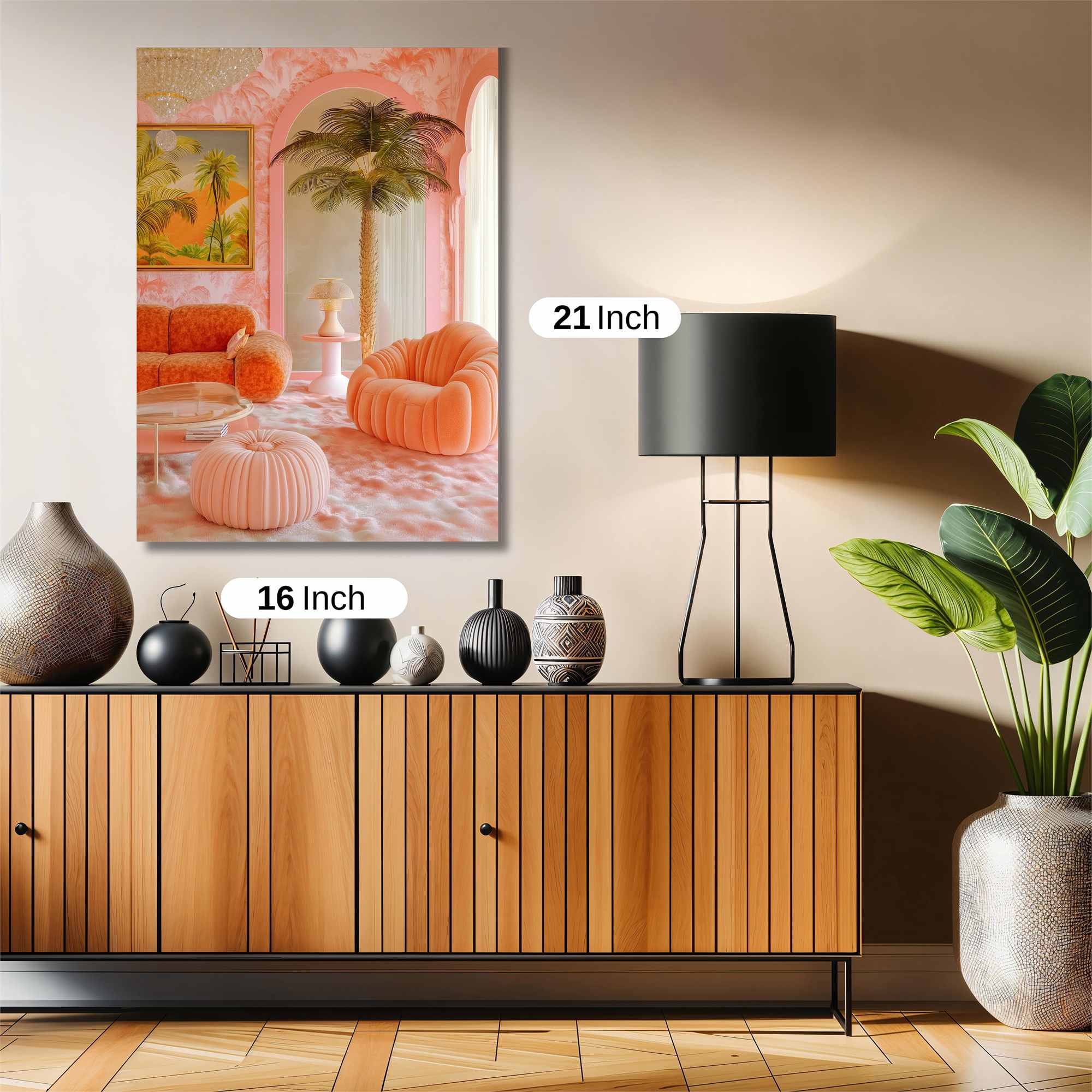 Tropical Dreamscape Safe Wall Magnetic / M