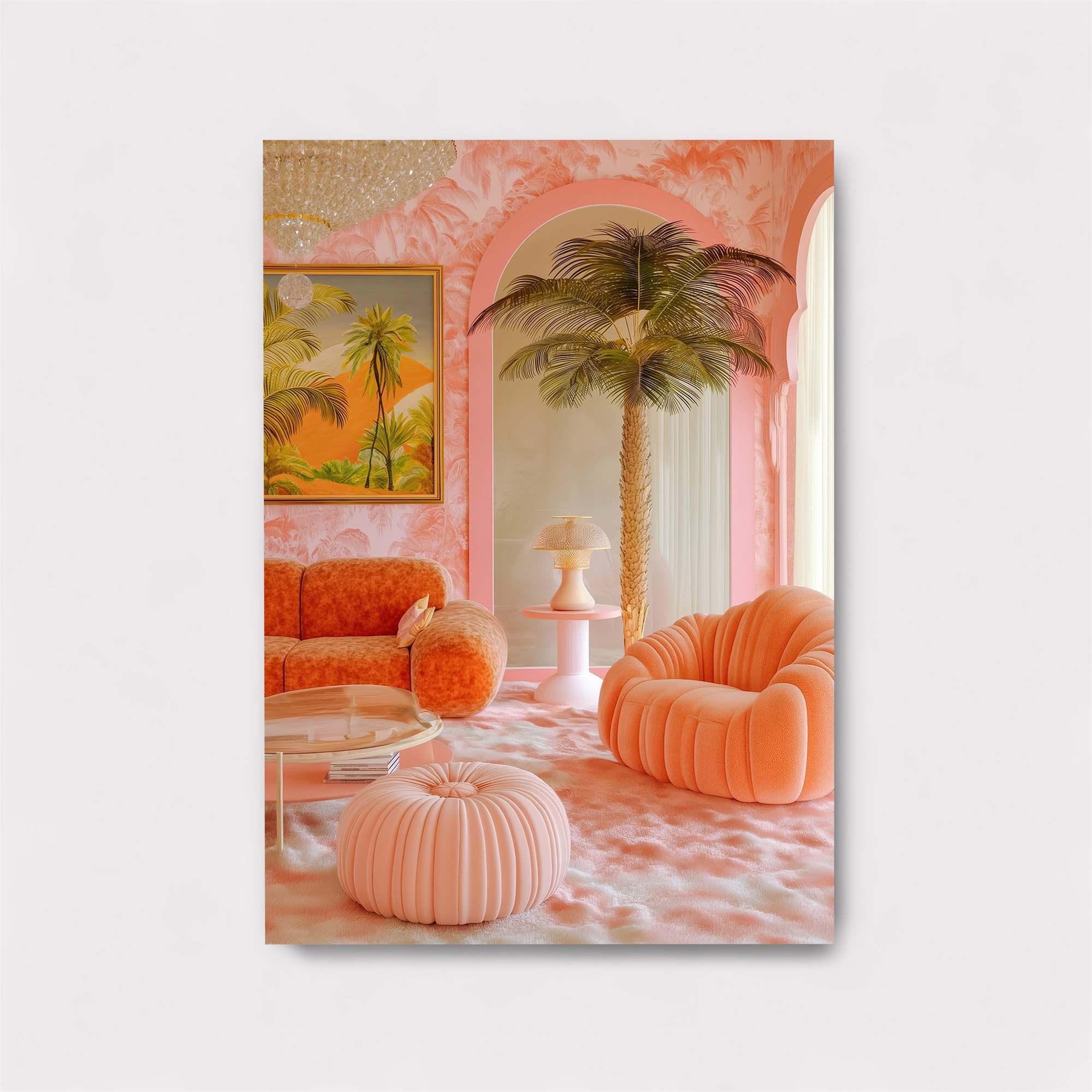Tropical Dreamscape Safe Wall Magnetic / M