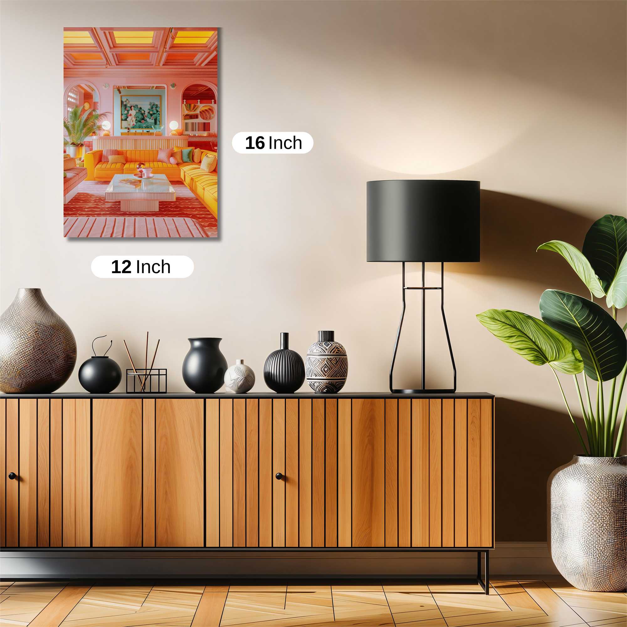 Vibrant Oasis Safe Wall Magnetic / M
