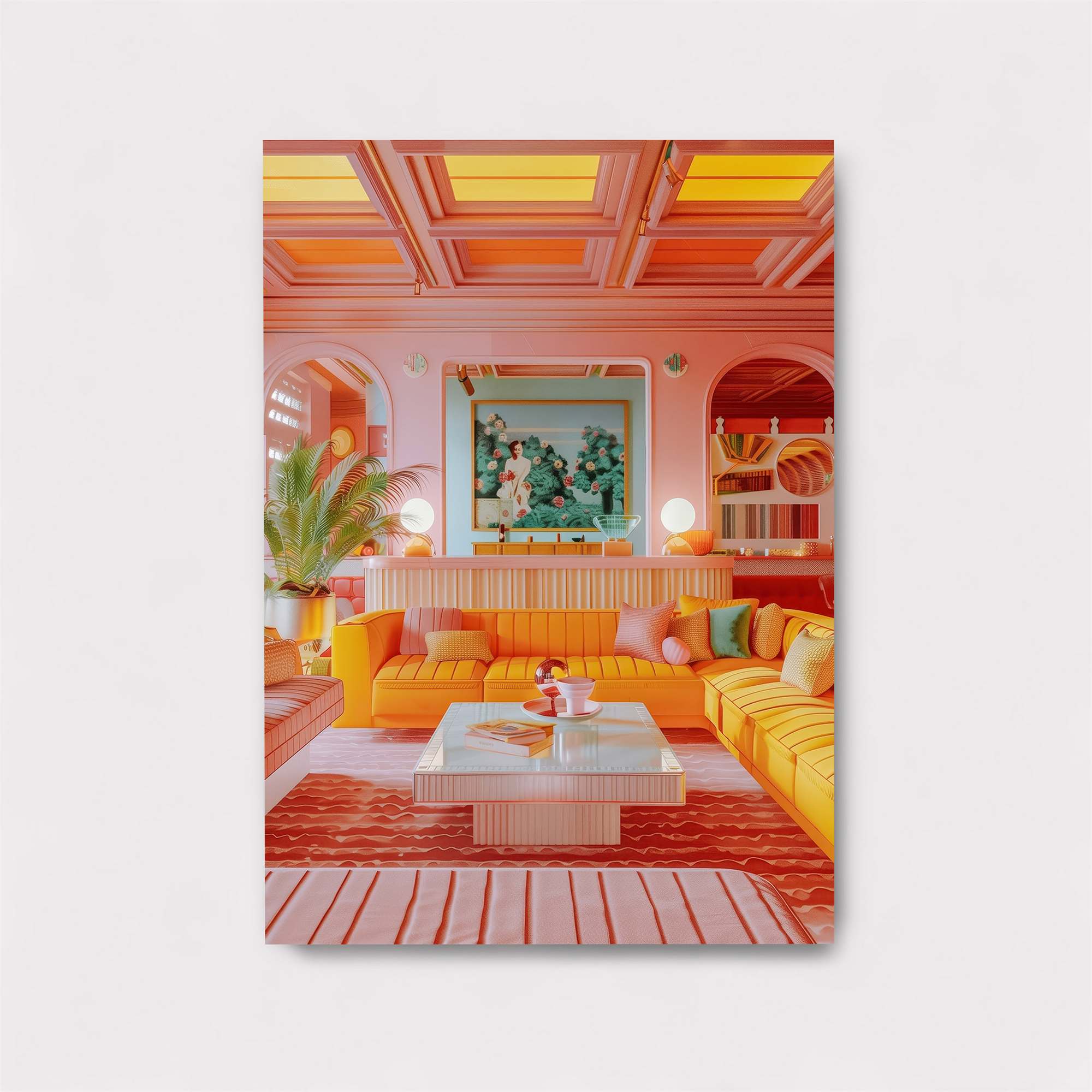 Vibrant Oasis Safe Wall Magnetic / M