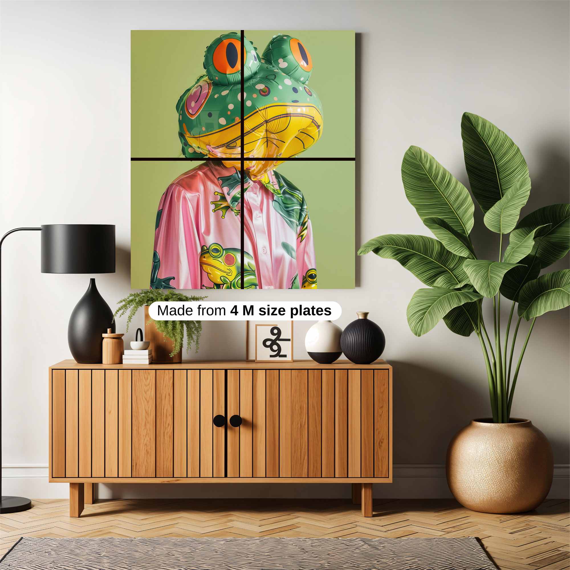 Froggy Whimsy Safe Wall Magnetic / M