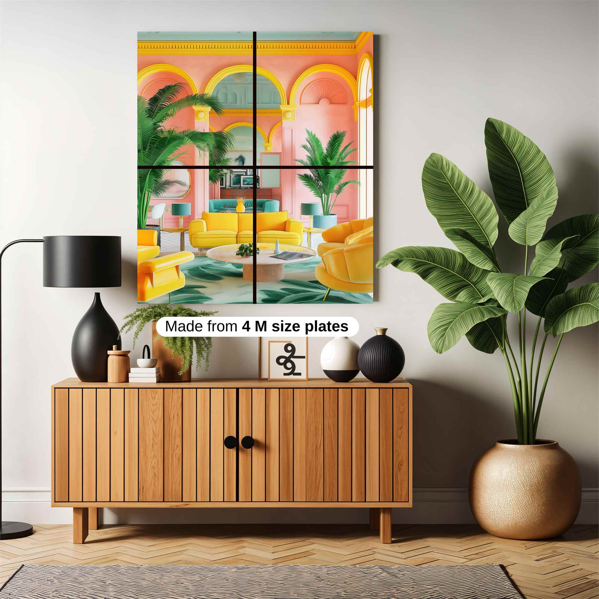 Tropical Bliss Safe Wall Magnetic / M