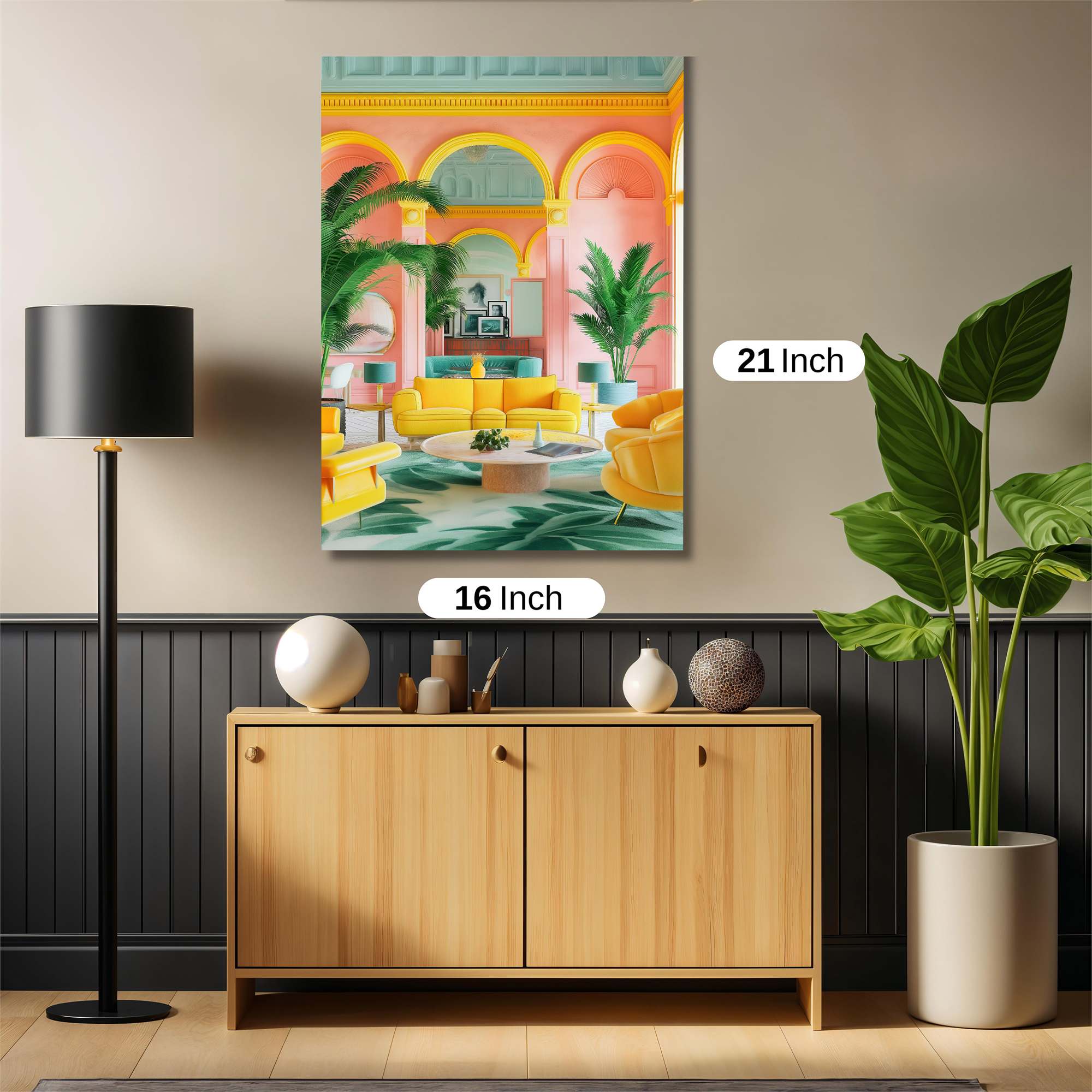 Tropical Bliss Safe Wall Magnetic / M