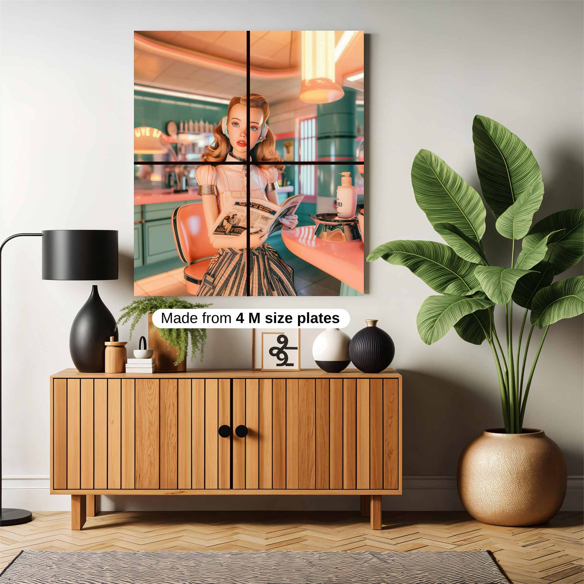 Retro Dream Safe Wall Magnetic / M
