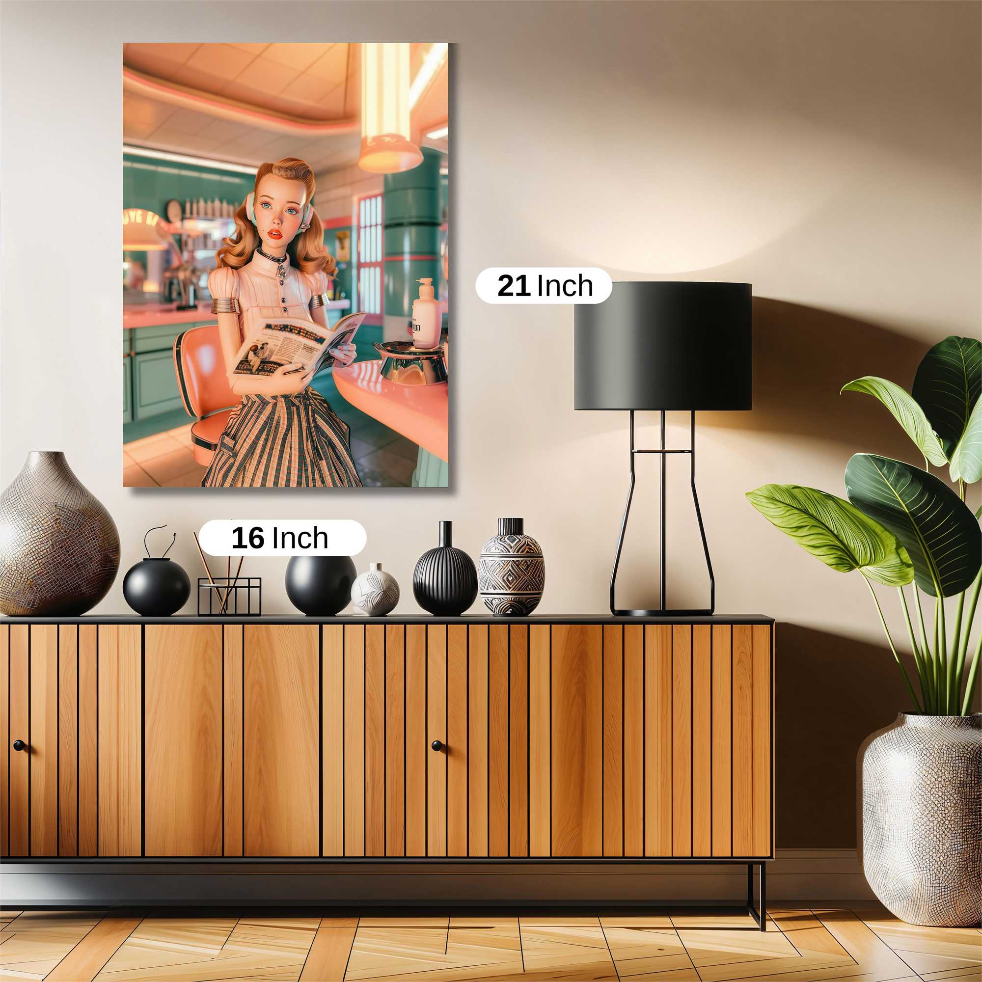 Retro Dream Safe Wall Magnetic / M