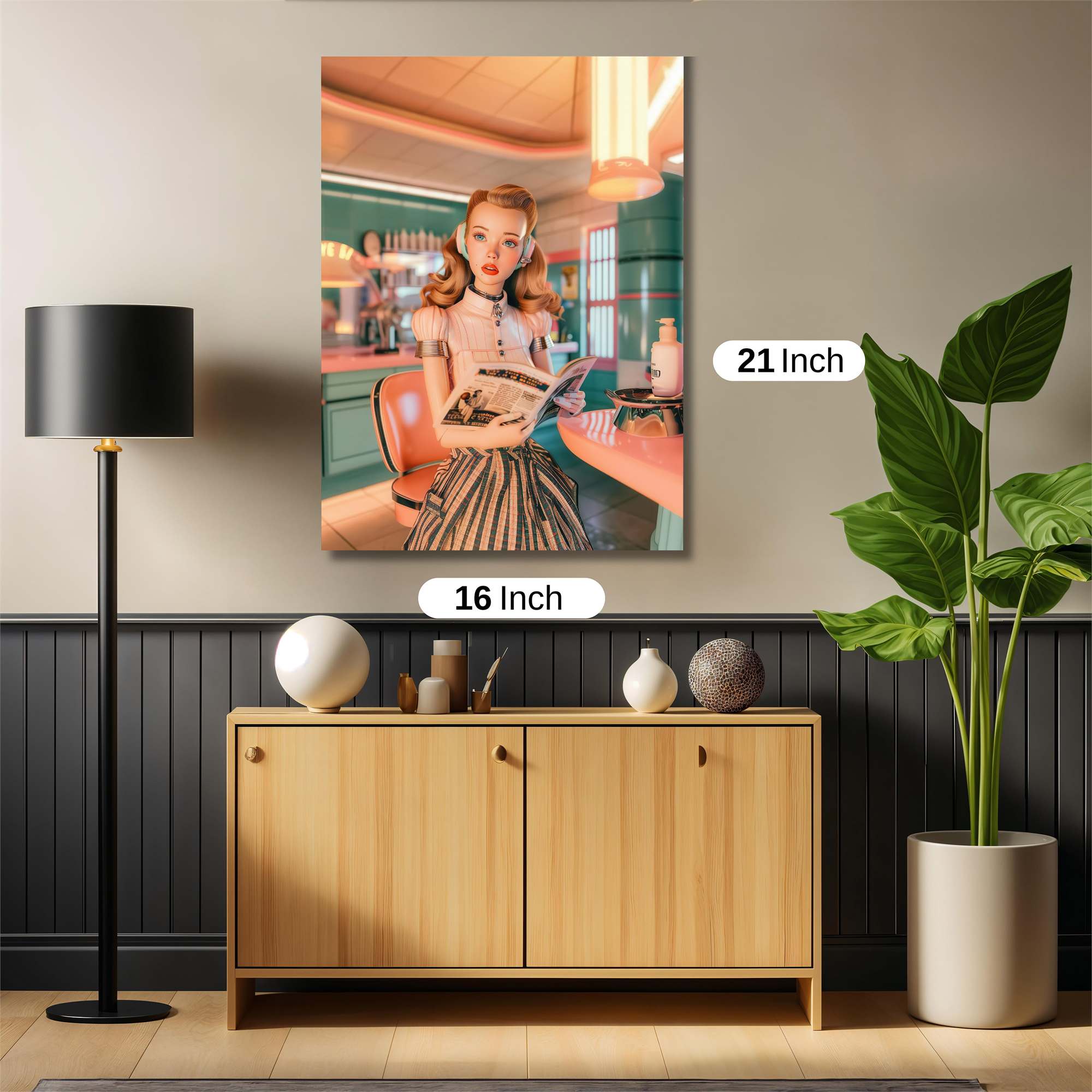 Retro Dream Safe Wall Magnetic / M