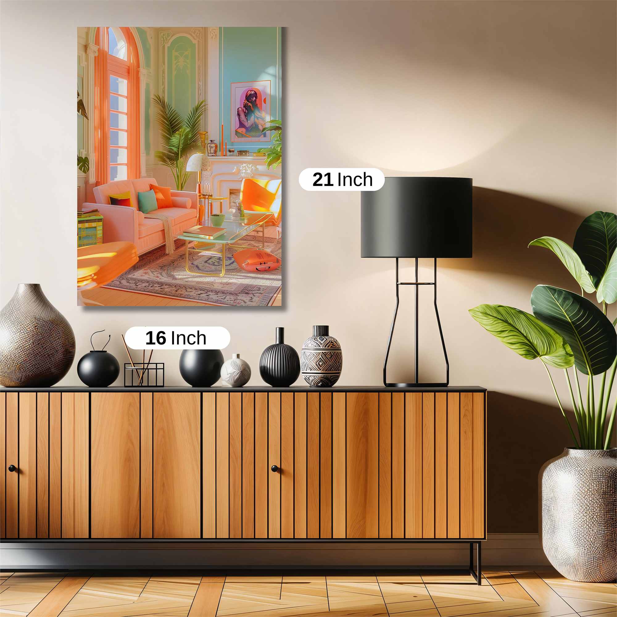 Sunny Serenity Safe Wall Magnetic / M