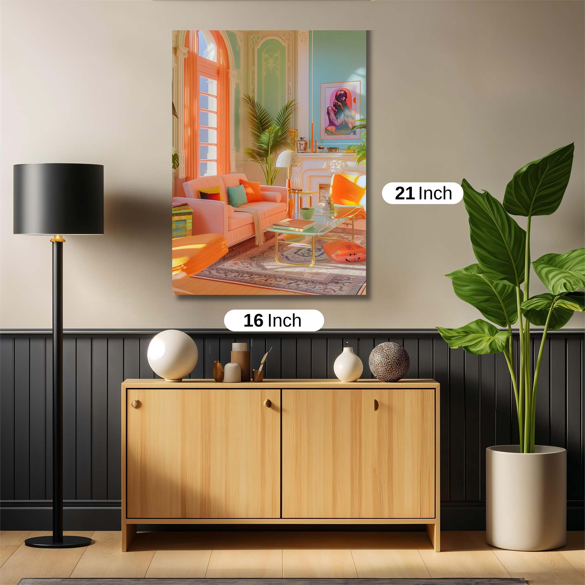 Sunny Serenity Safe Wall Magnetic / M