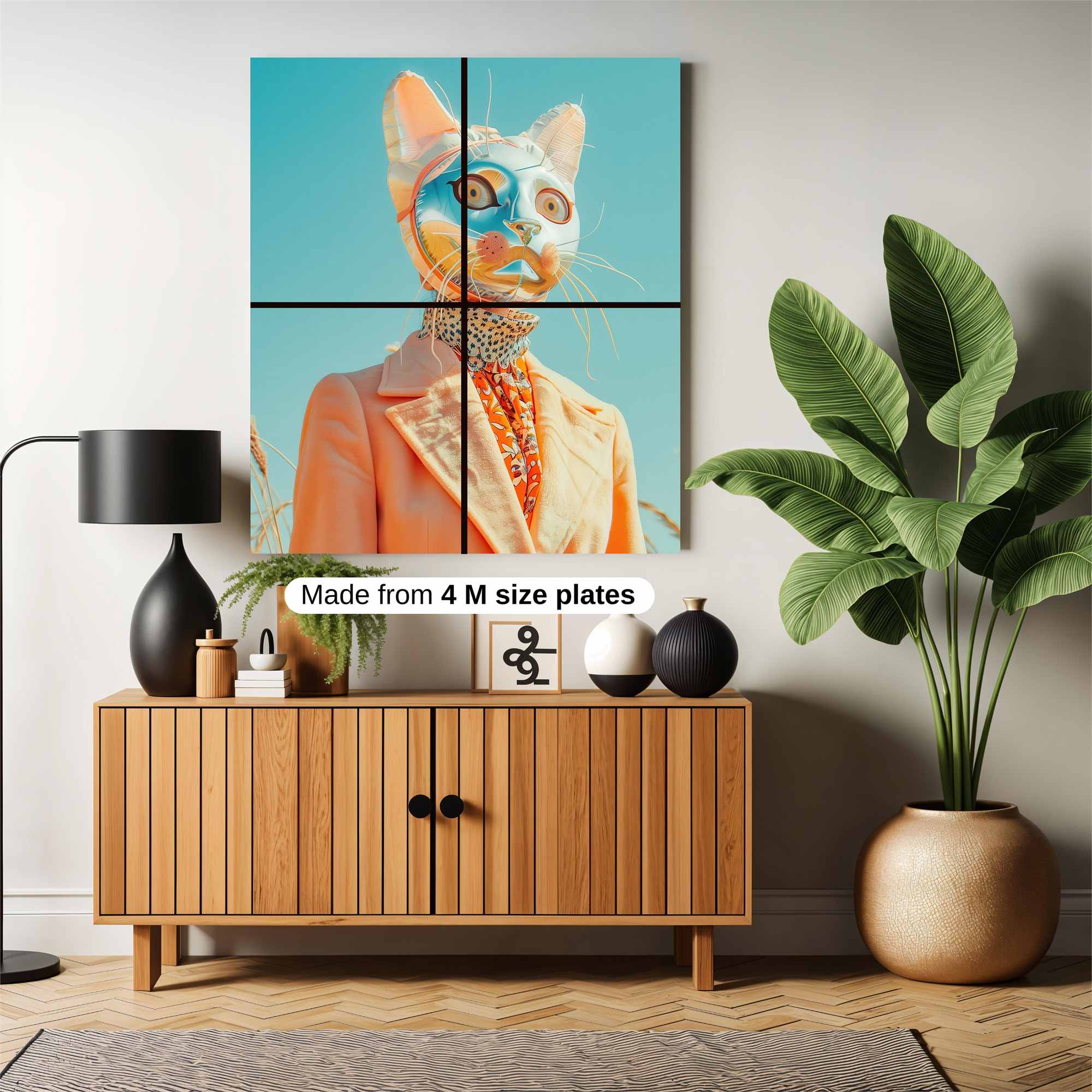 Cat Enigma Safe Wall Magnetic / M