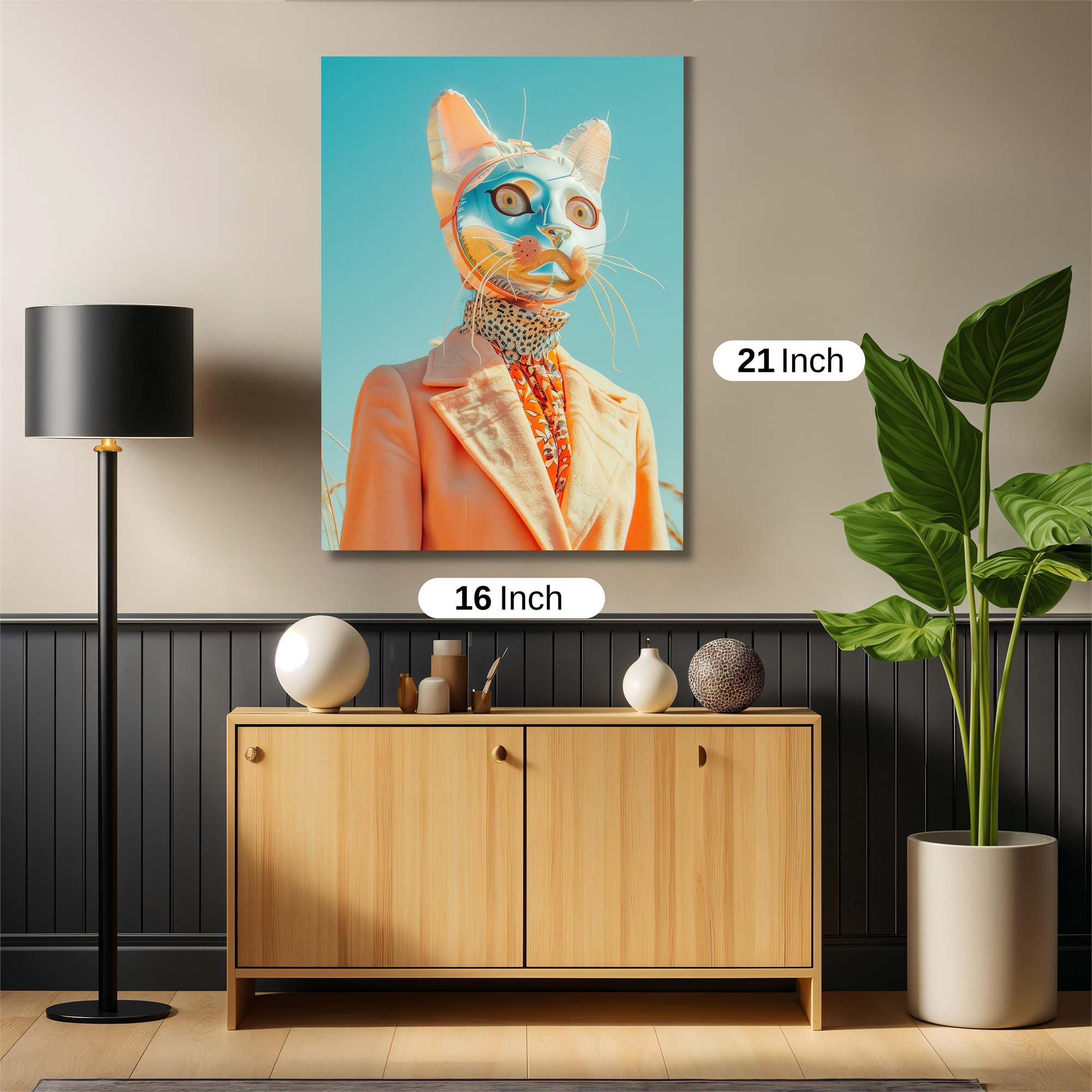 Cat Enigma Safe Wall Magnetic / M