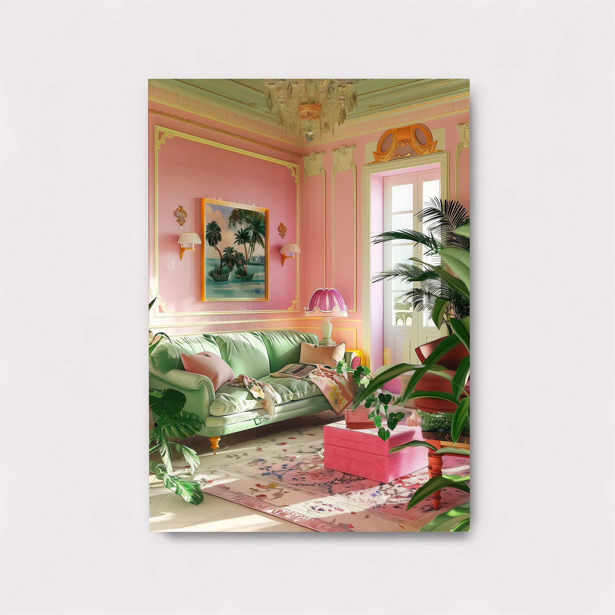 Tropical Whimsy Safe Wall Magnetic / M