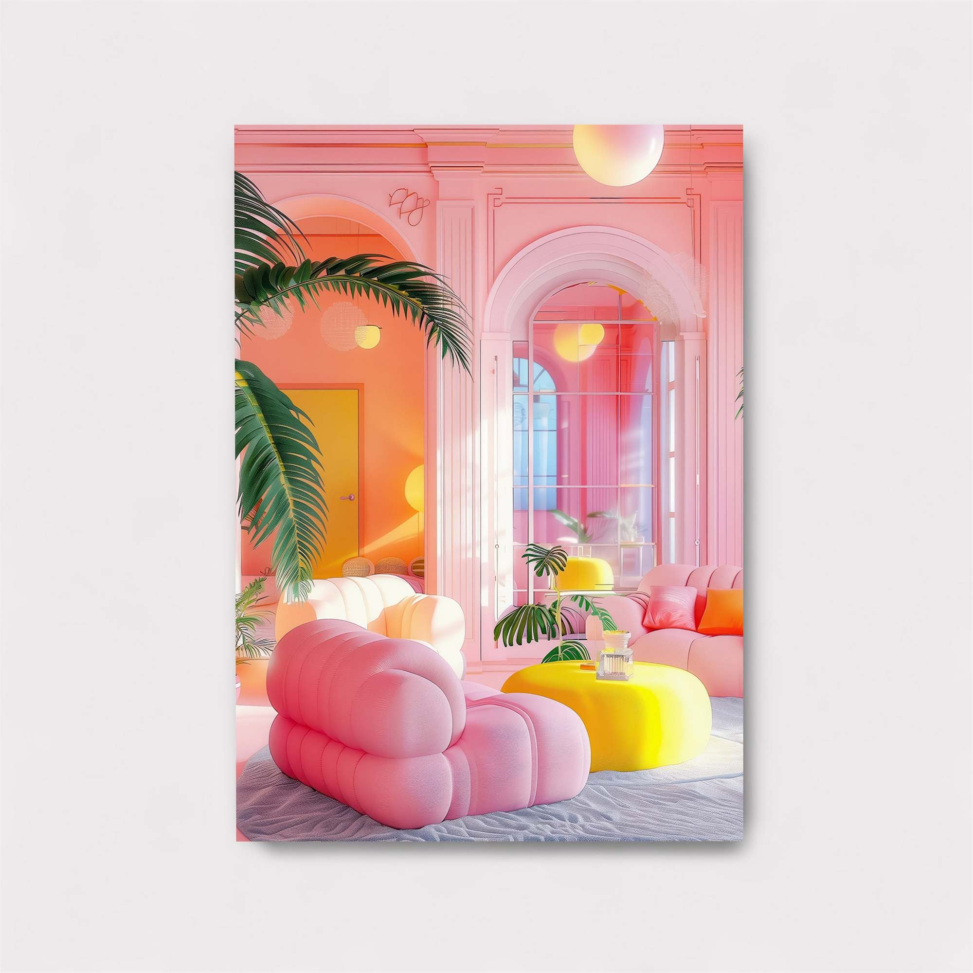 Tropical Whimsy Safe Wall Magnetic / M