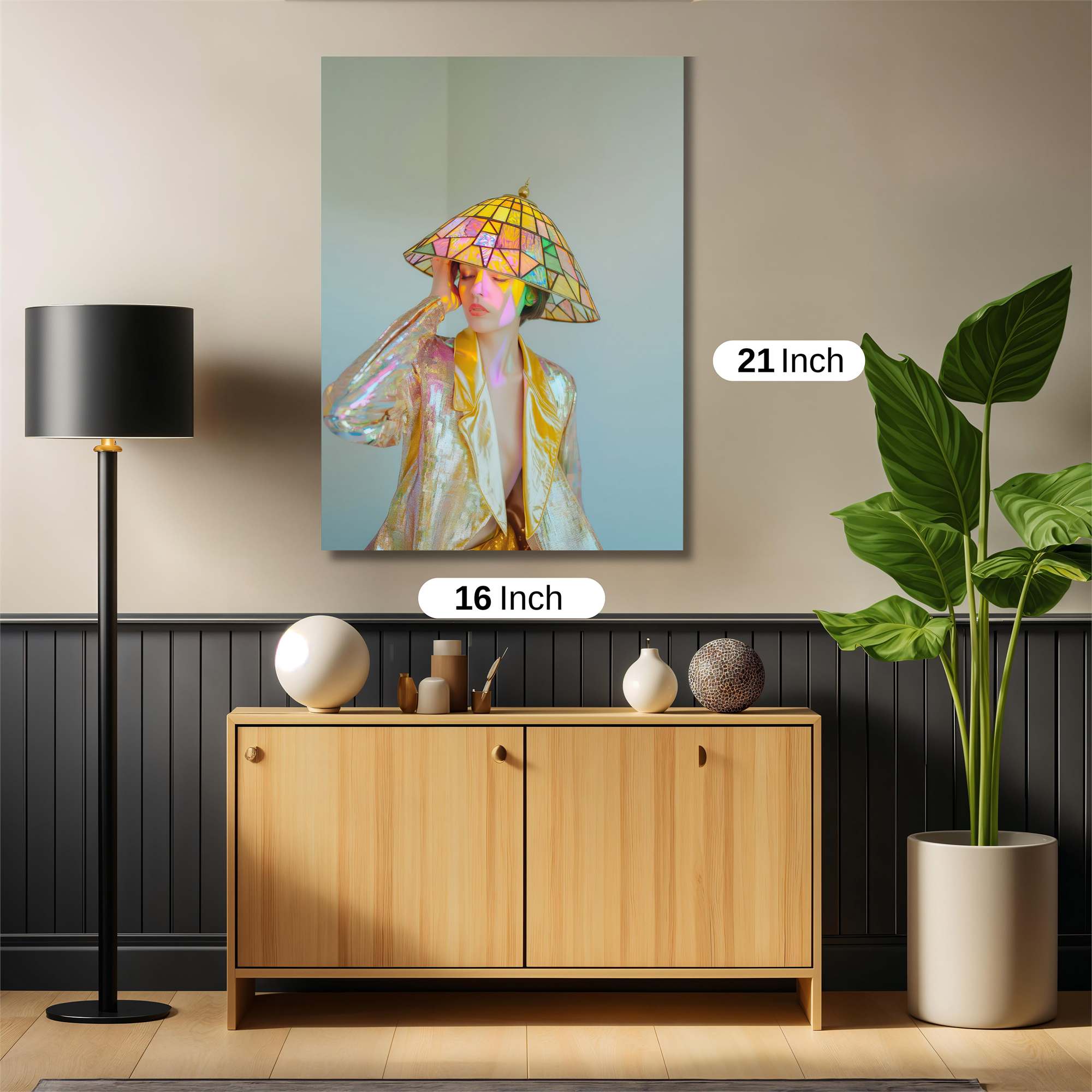 Lamp Luminescence Safe Wall Magnetic / M
