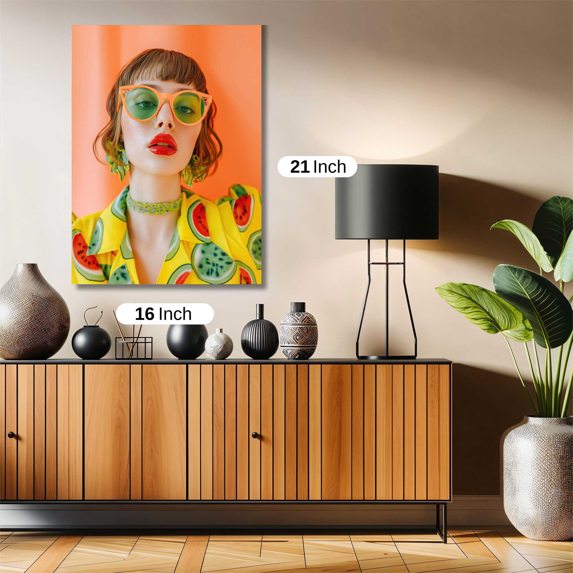 Watermelon Whimsy Safe Wall Magnetic / M
