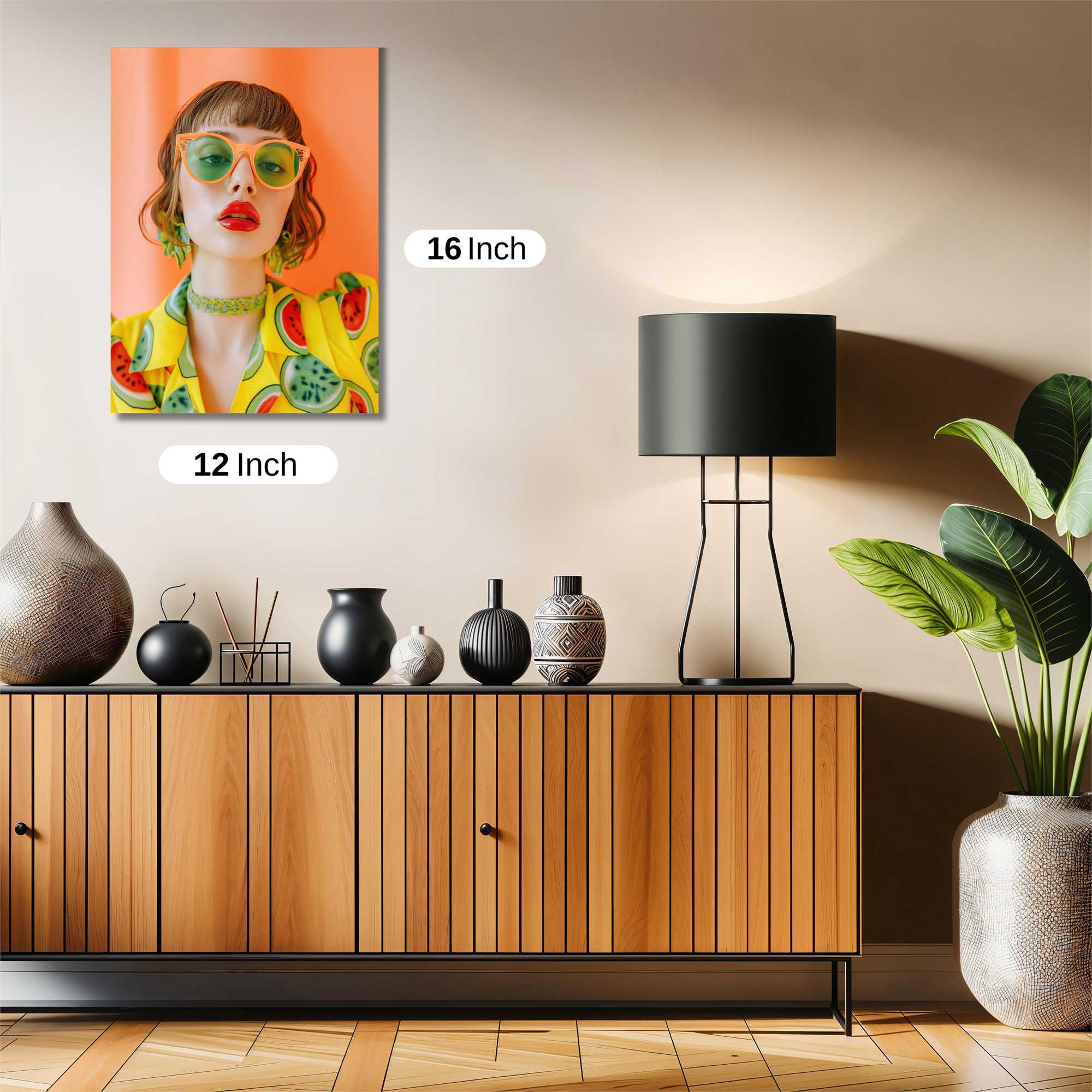 Watermelon Whimsy Safe Wall Magnetic / M
