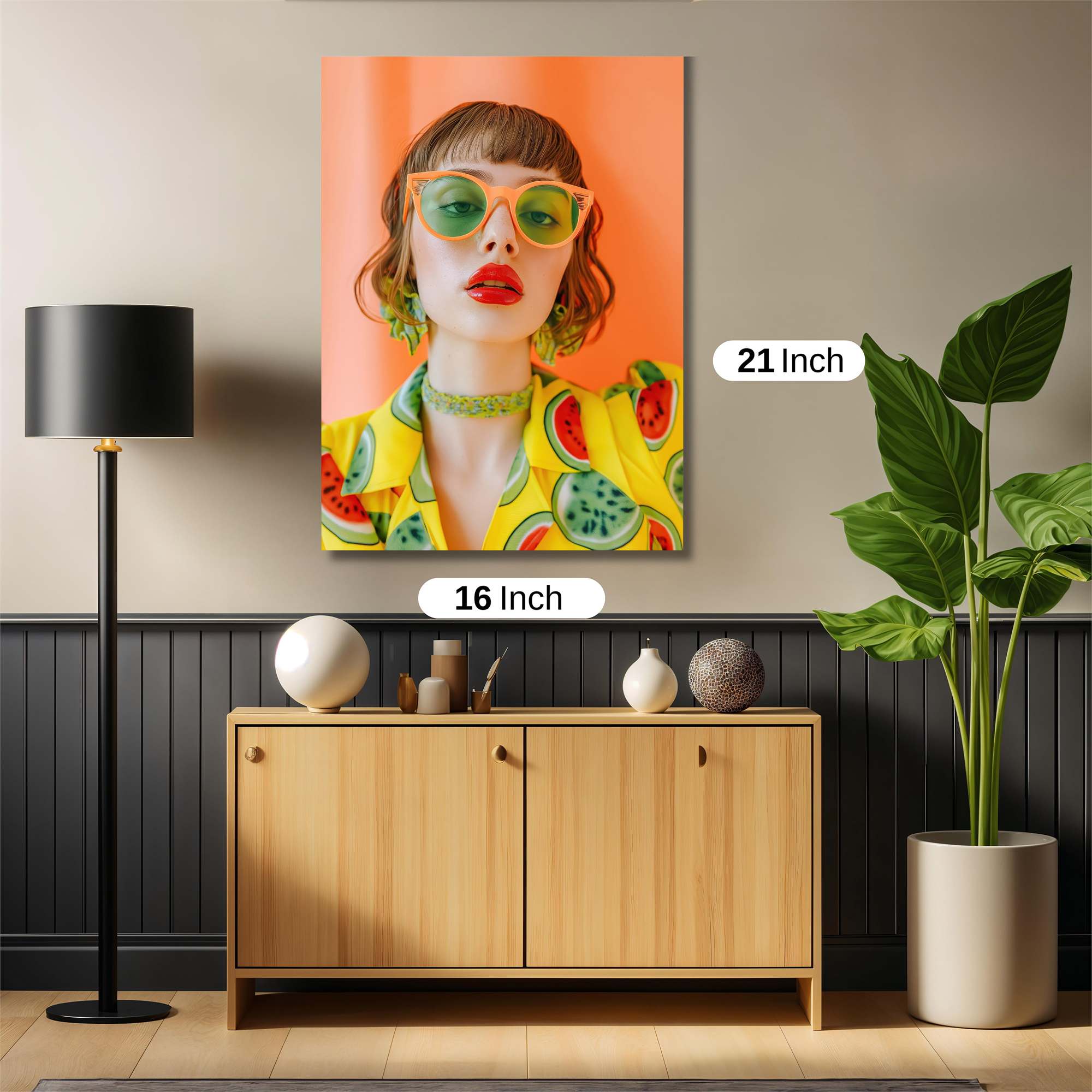 Watermelon Whimsy Safe Wall Magnetic / M