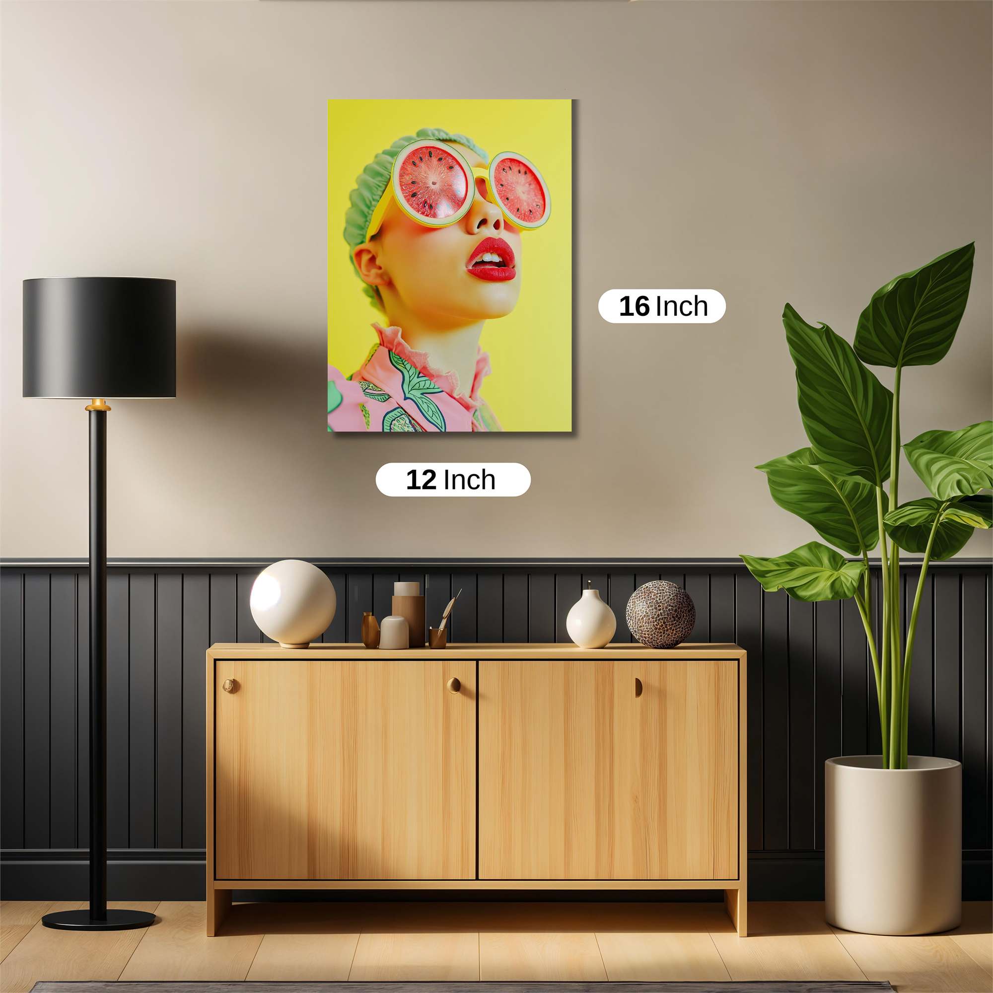 Watermelon Whimsy Safe Wall Magnetic / M