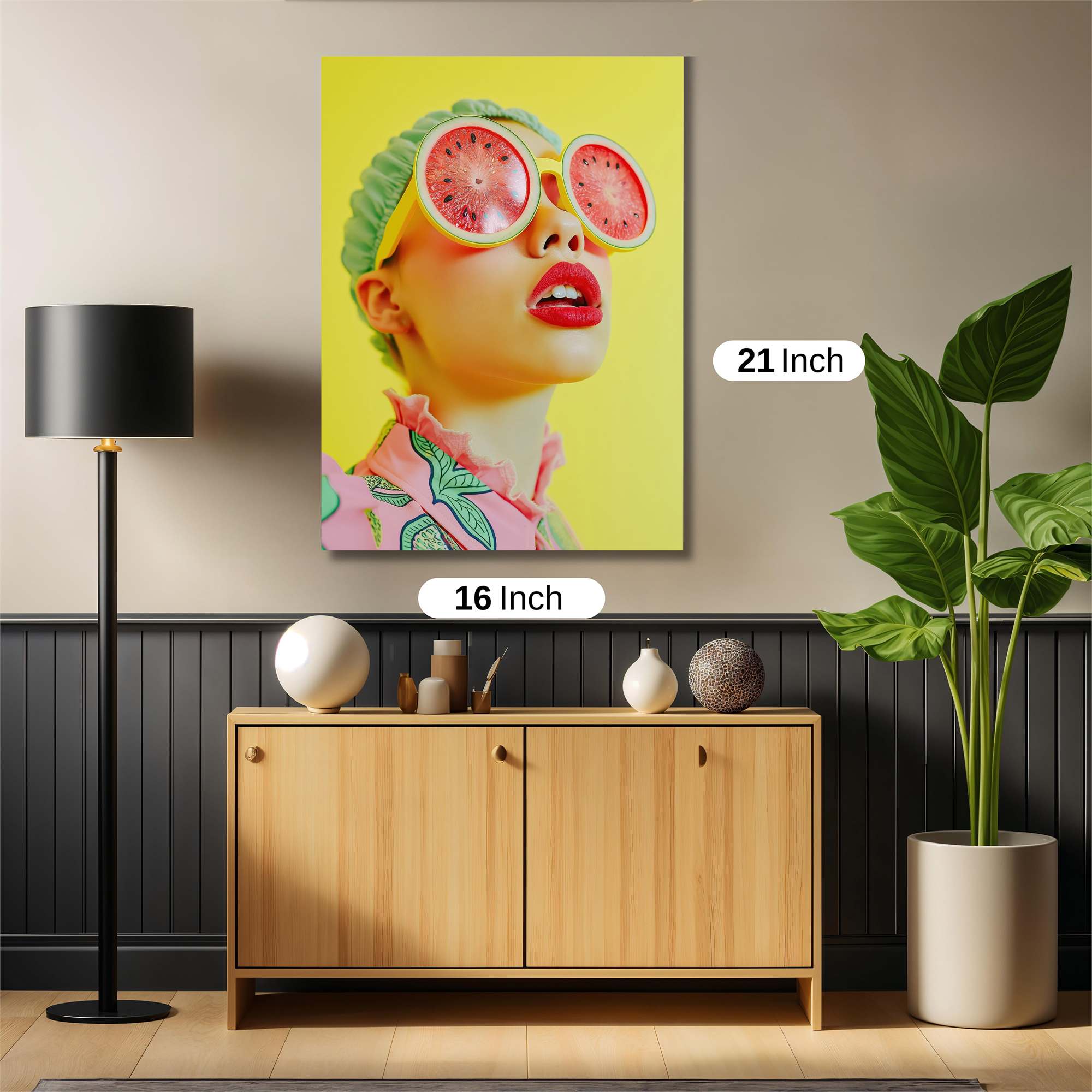 Watermelon Whimsy Safe Wall Magnetic / M