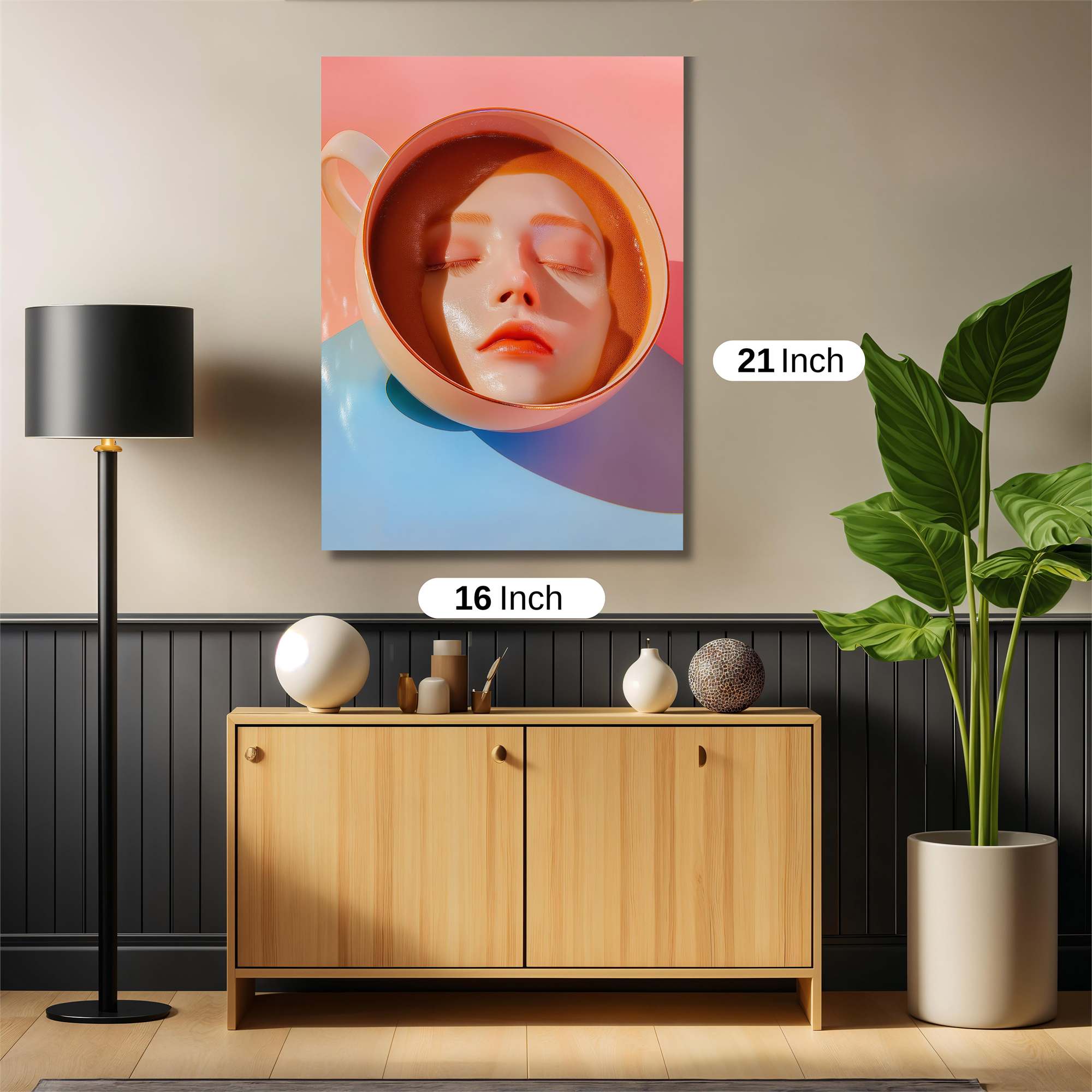 Cup Serenity Safe Wall Magnetic / M