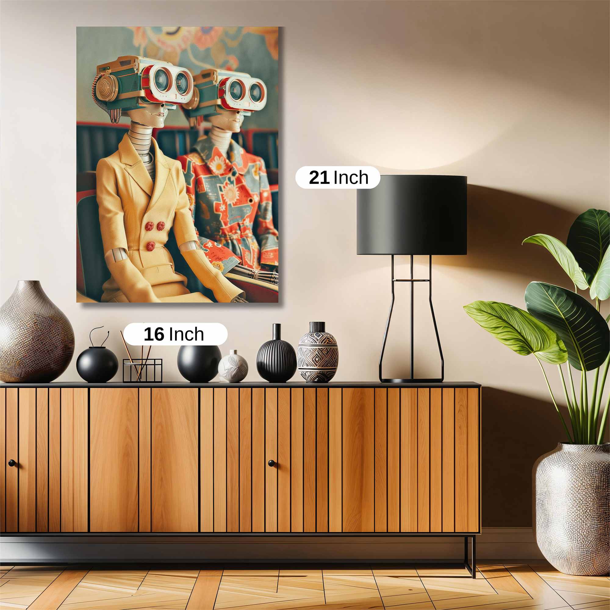 Robotic Elegance Safe Wall Magnetic / M