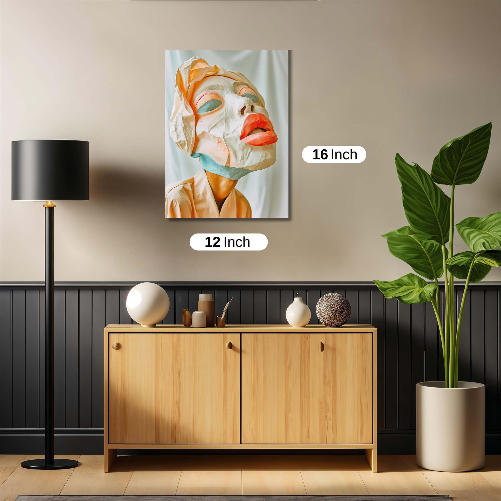 Masked Serenity Safe Wall Magnetic / M
