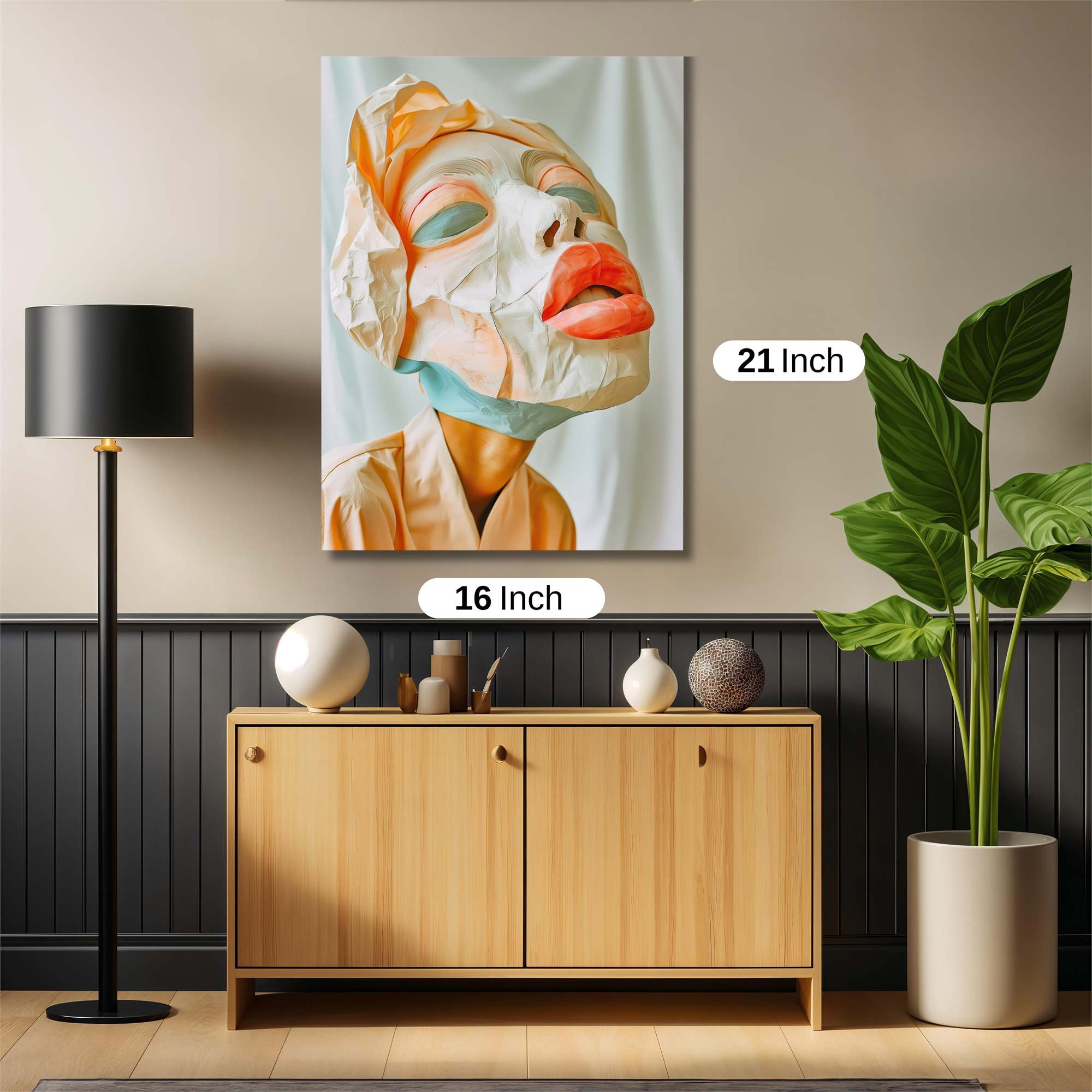 Masked Serenity Safe Wall Magnetic / M