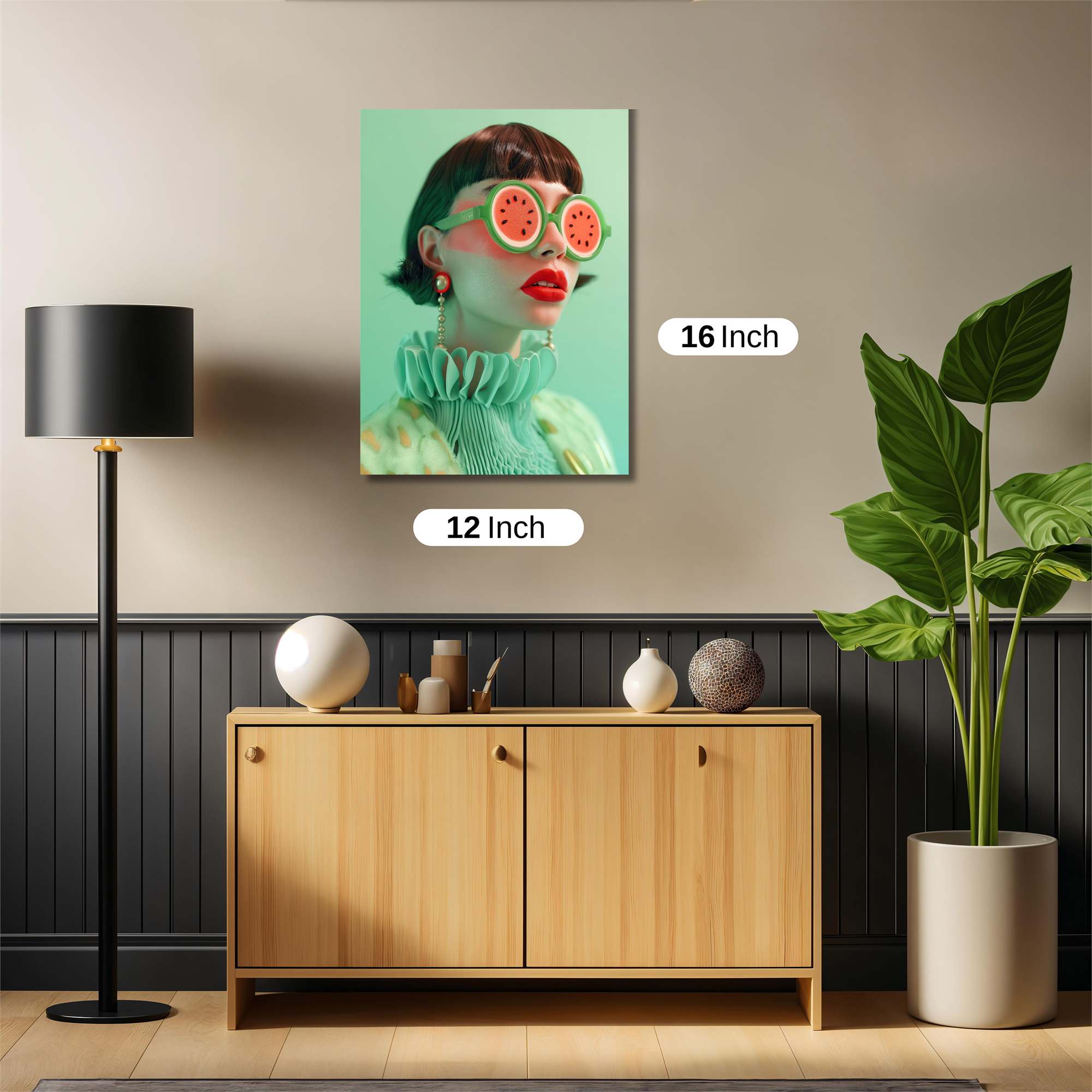 Watermelon Whimsy Safe Wall Magnetic / M