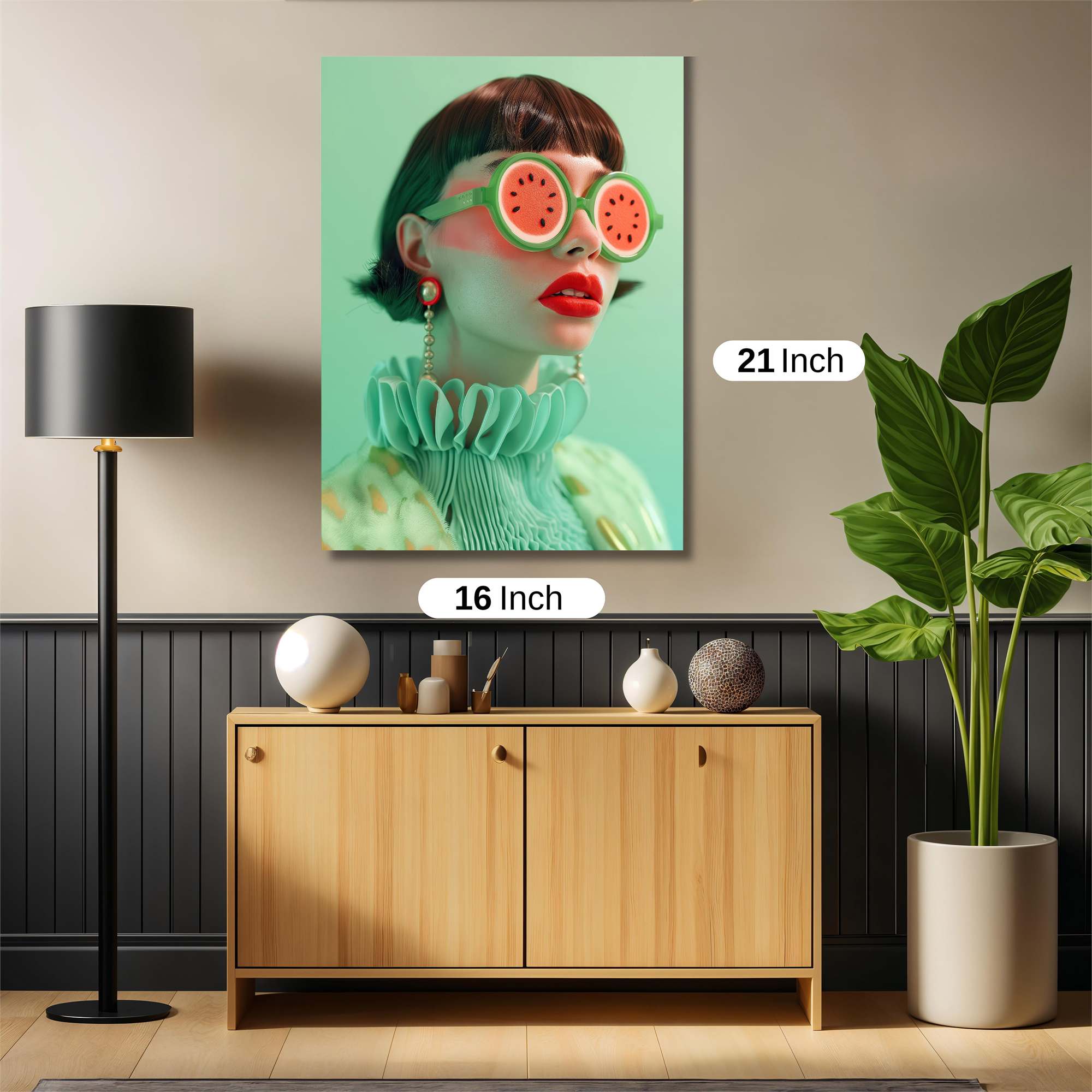 Watermelon Whimsy Safe Wall Magnetic / M